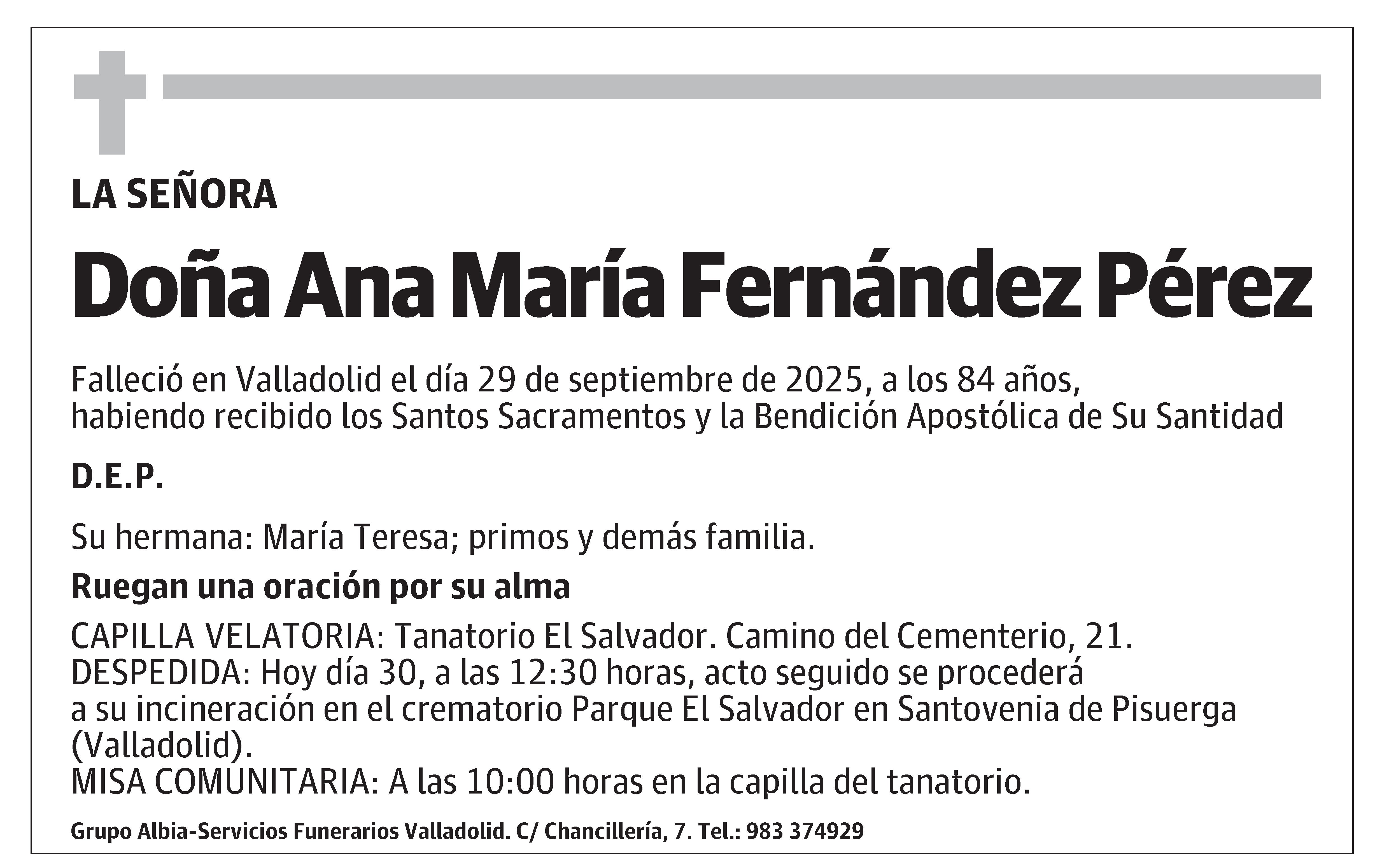 Ana María Fernández Pérez