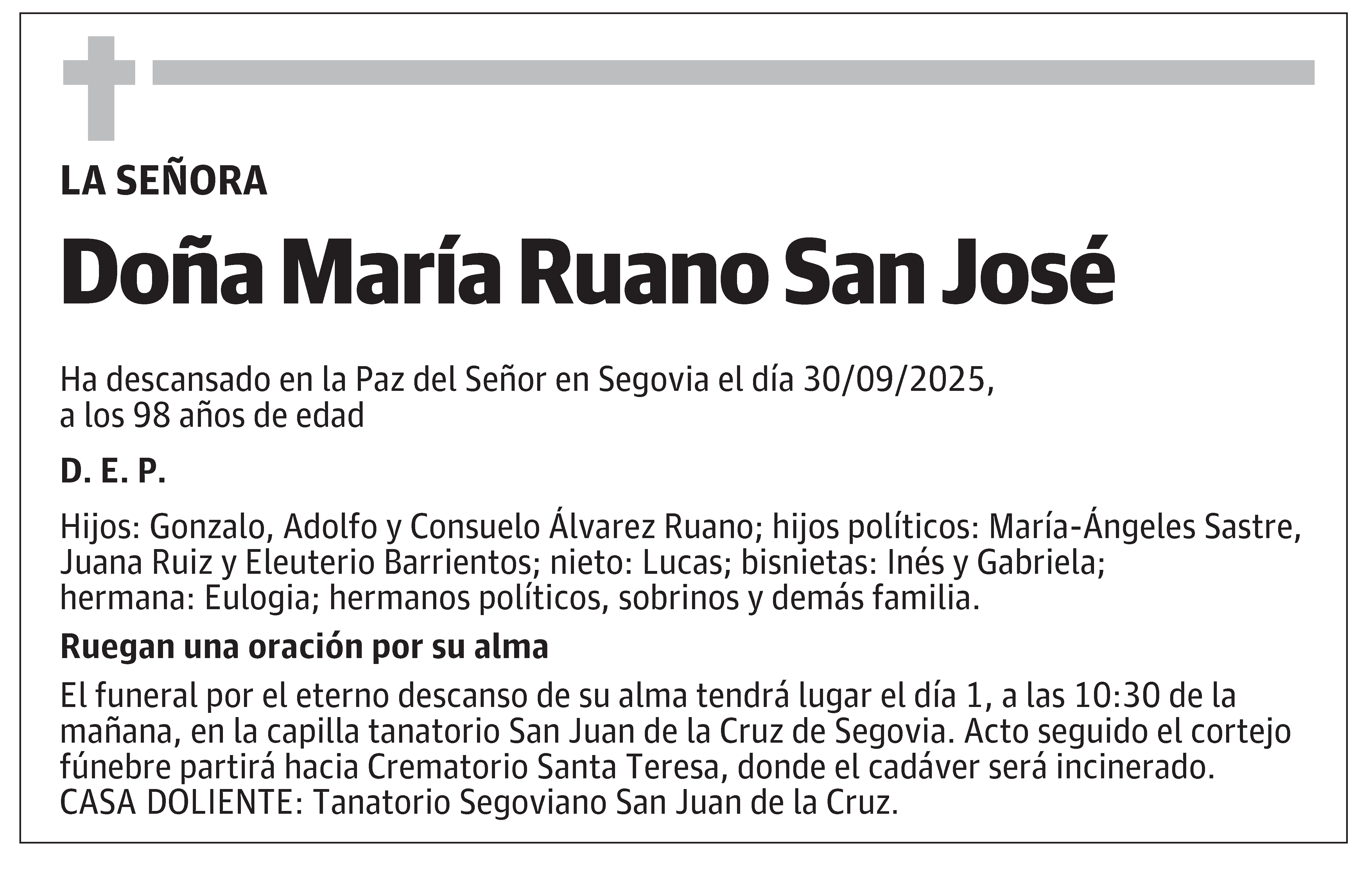 María Ruano San José