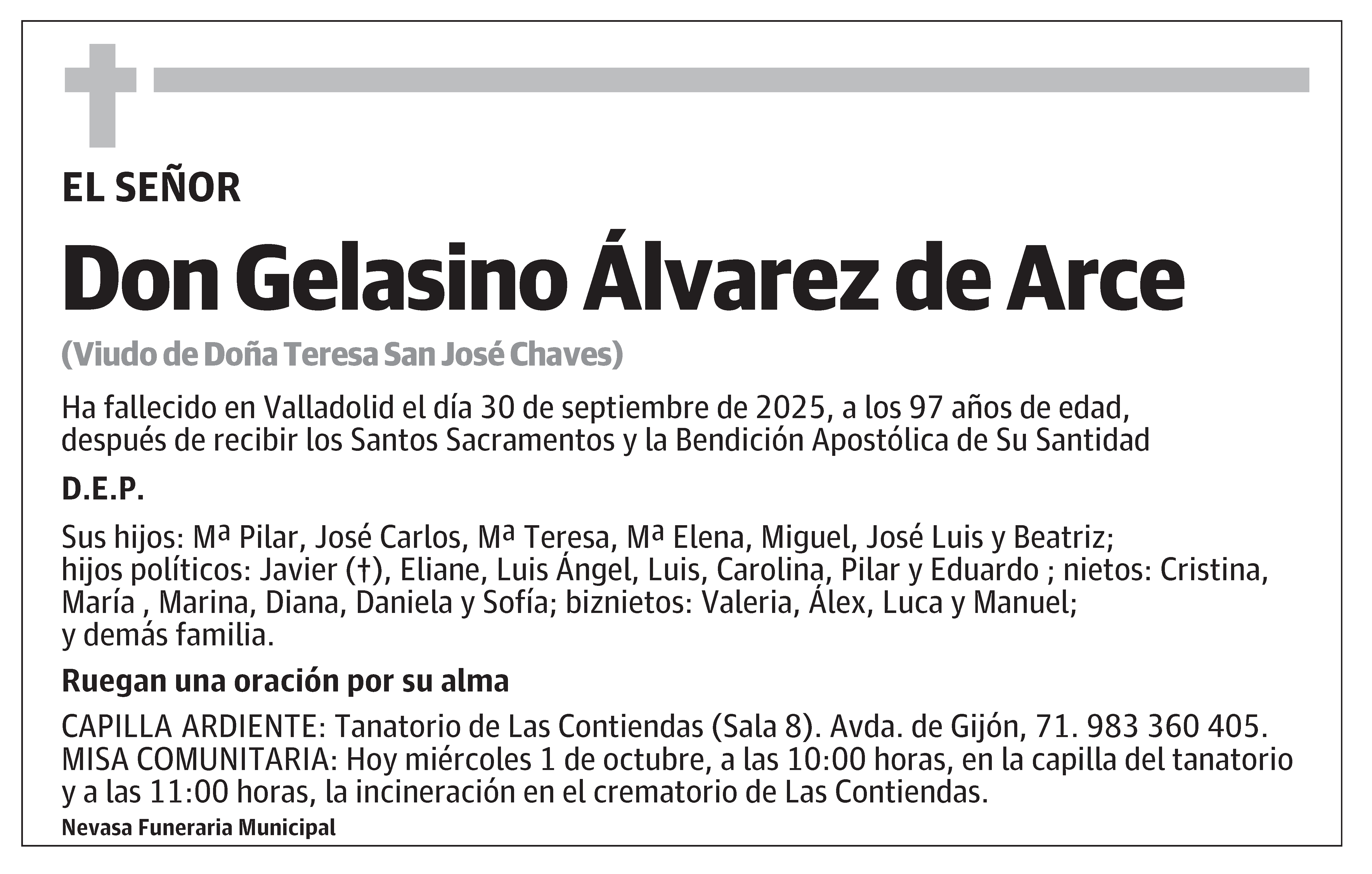 Gelasino Álvarez de Arce