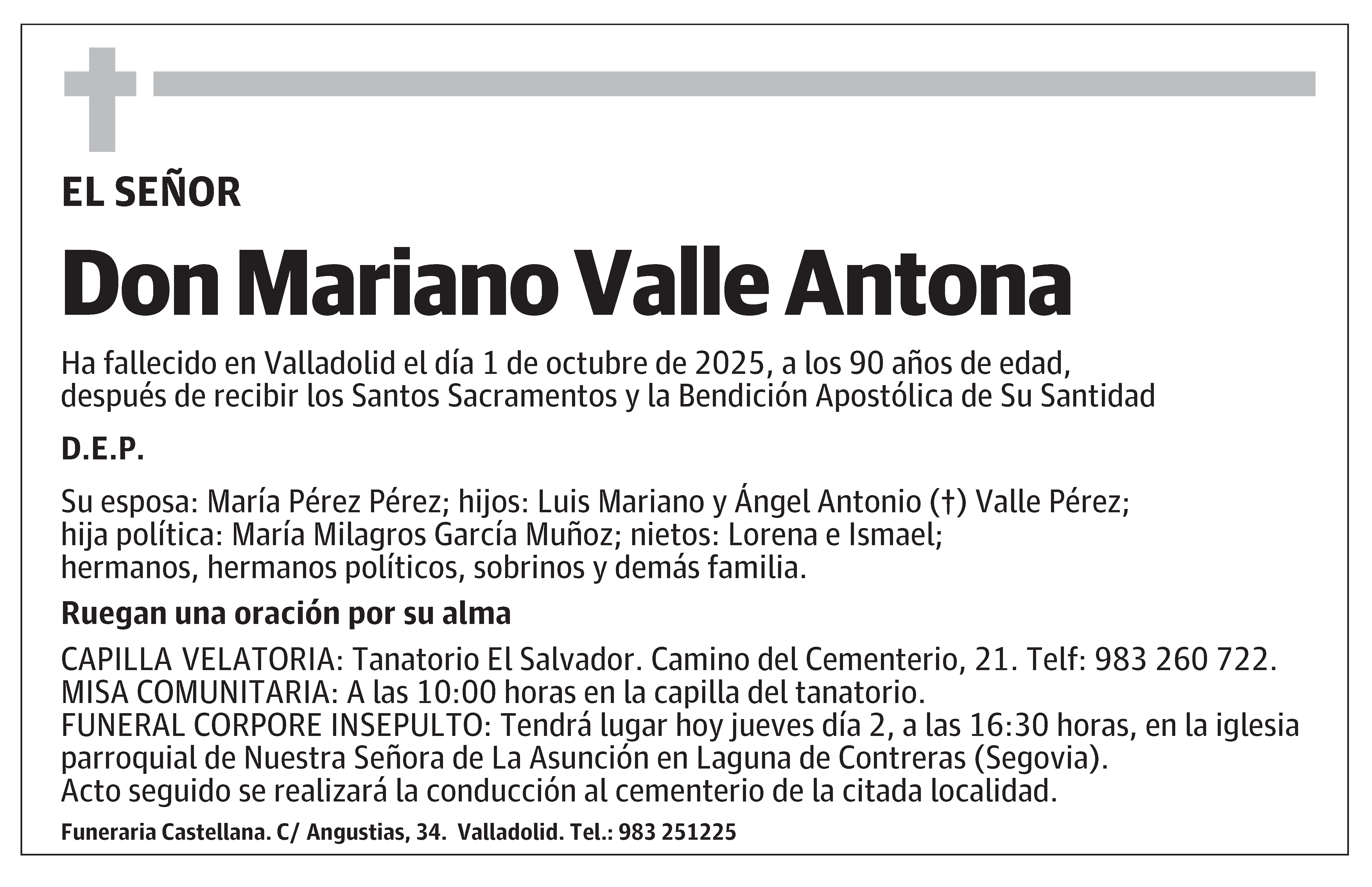 Mariano Valle Antona