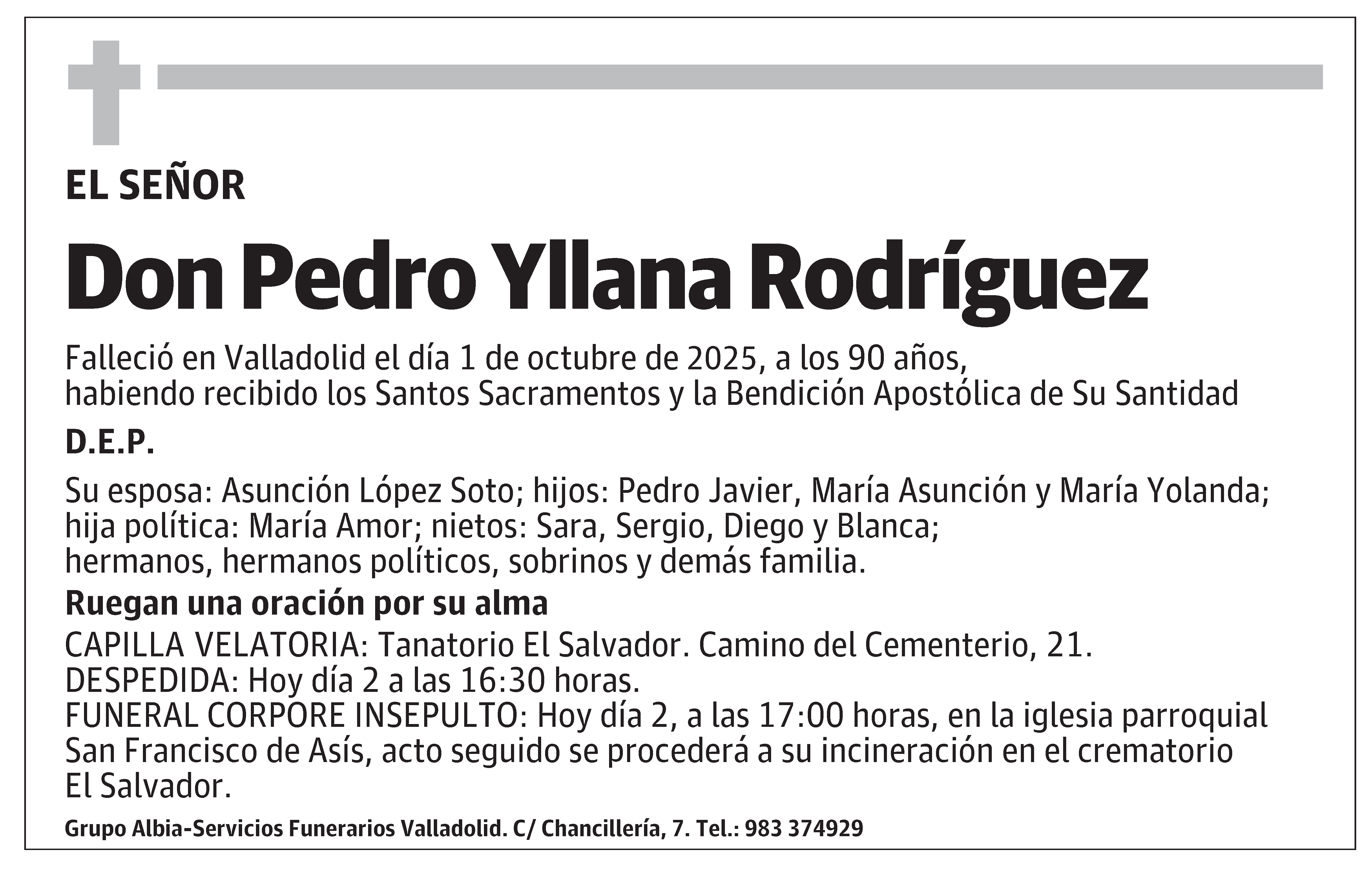 Pedro Yllana Rodríguez