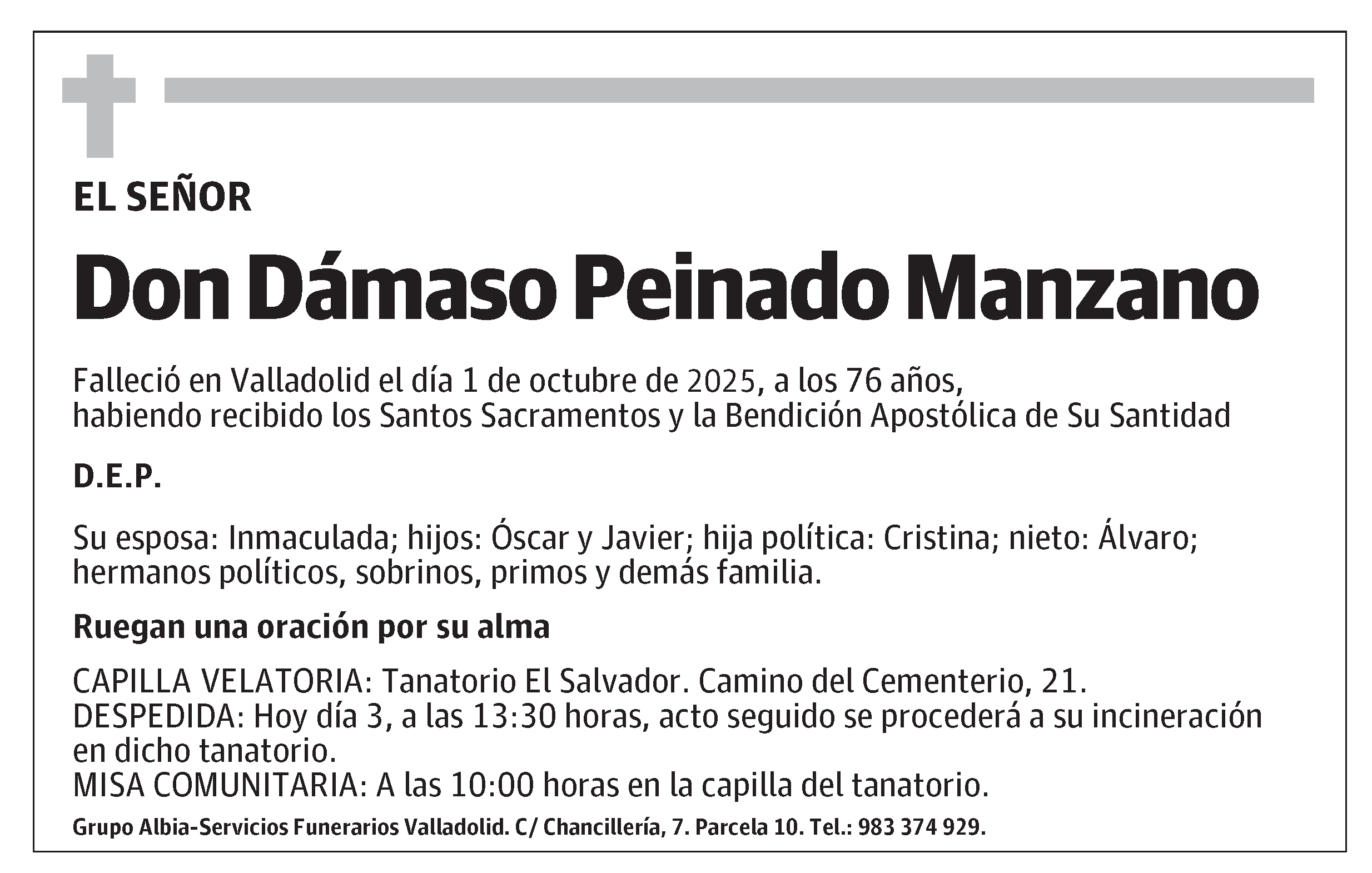 Dámaso Peinado Manzano