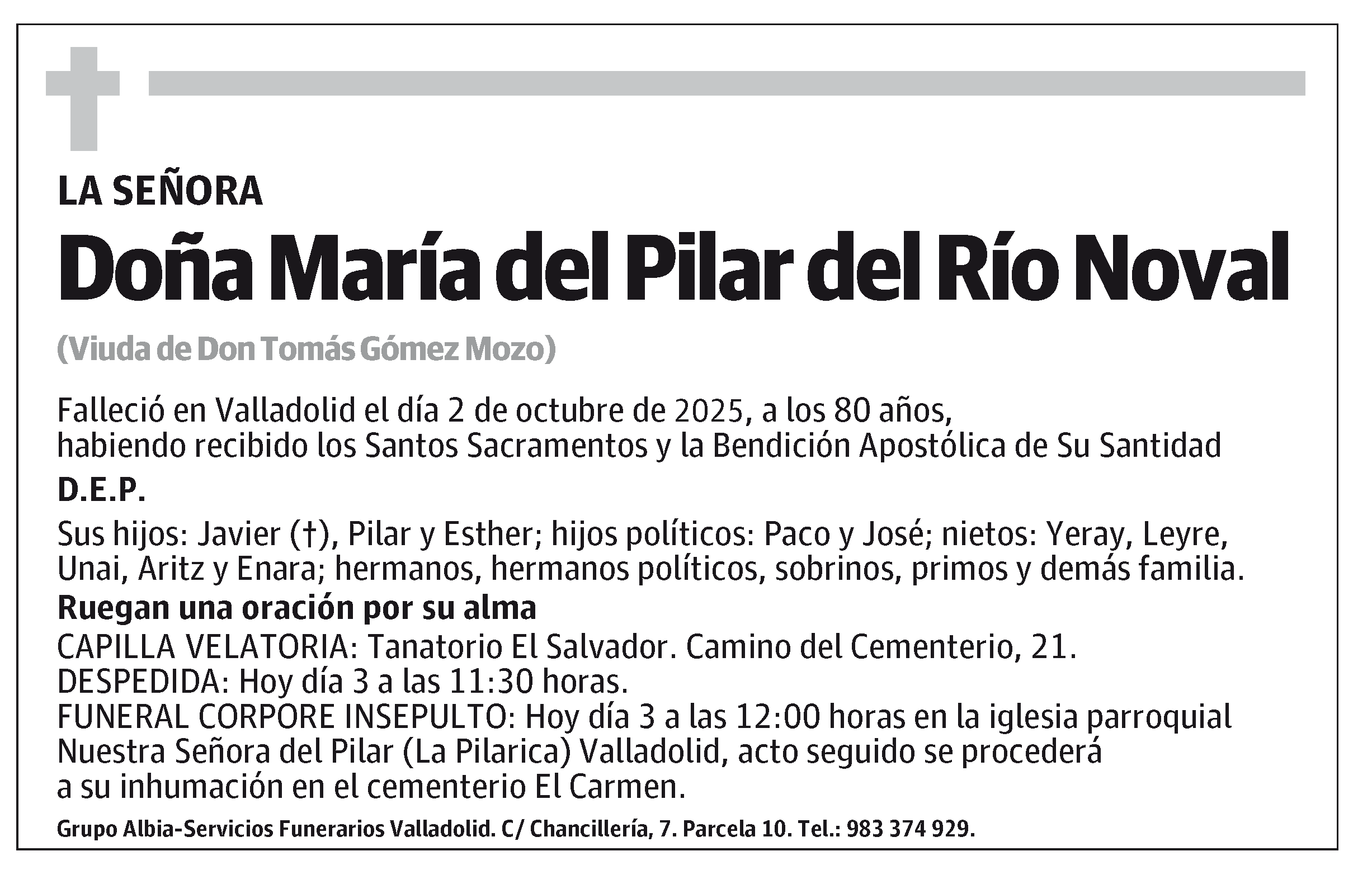 María del Pilar del Río Noval