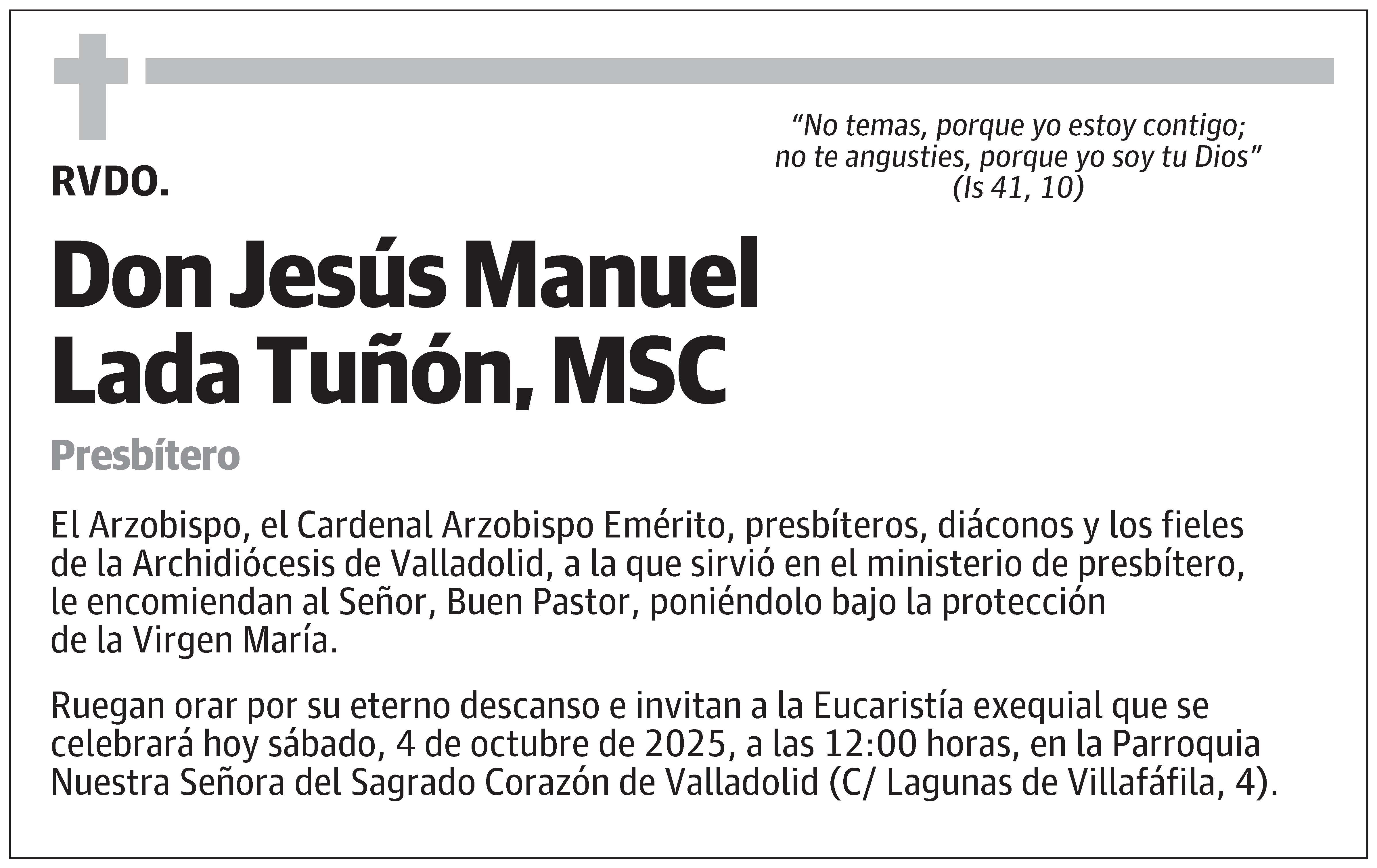 Jesús Manuel Lada Tuñón