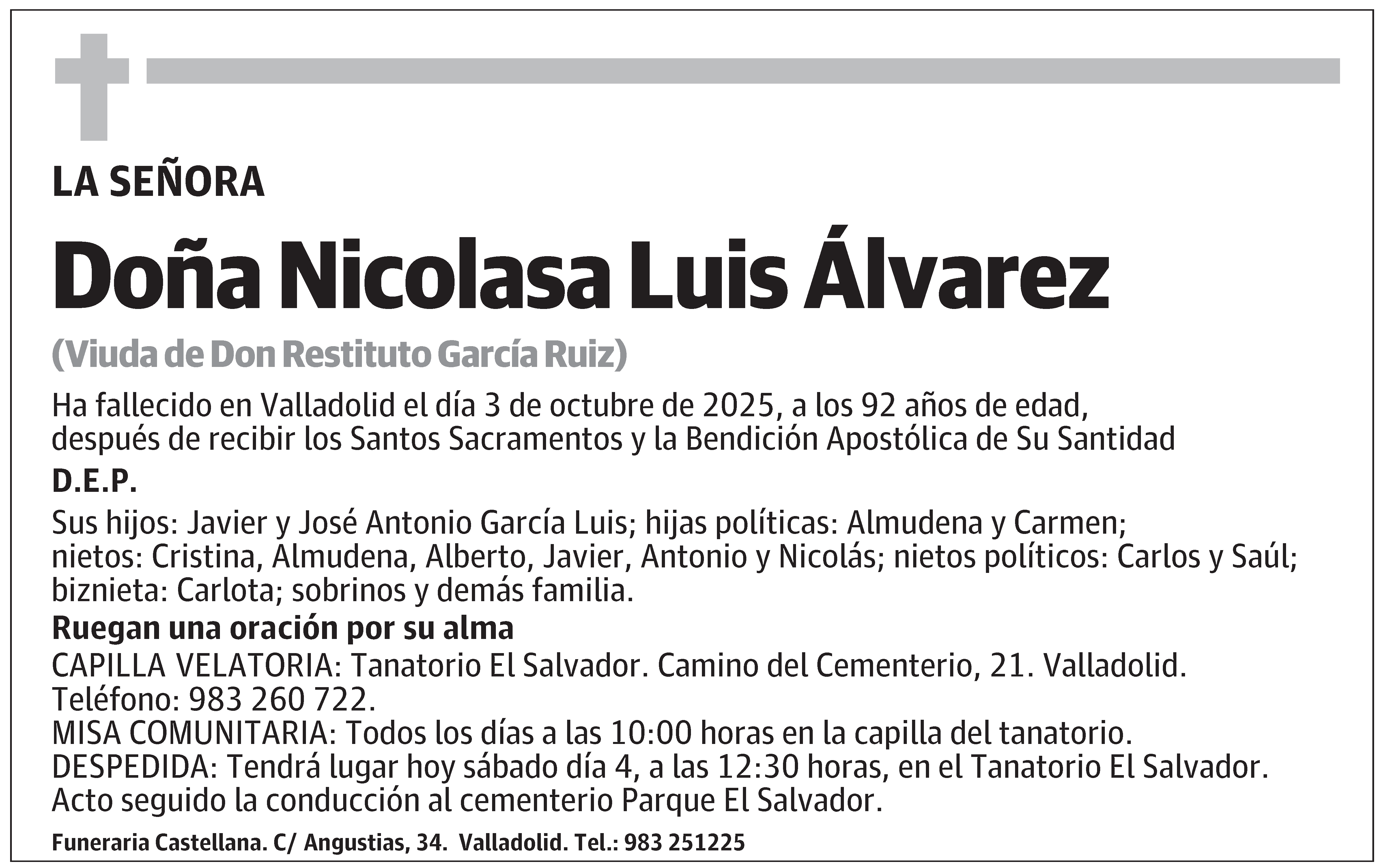 Nicolasa Luis Álvarez