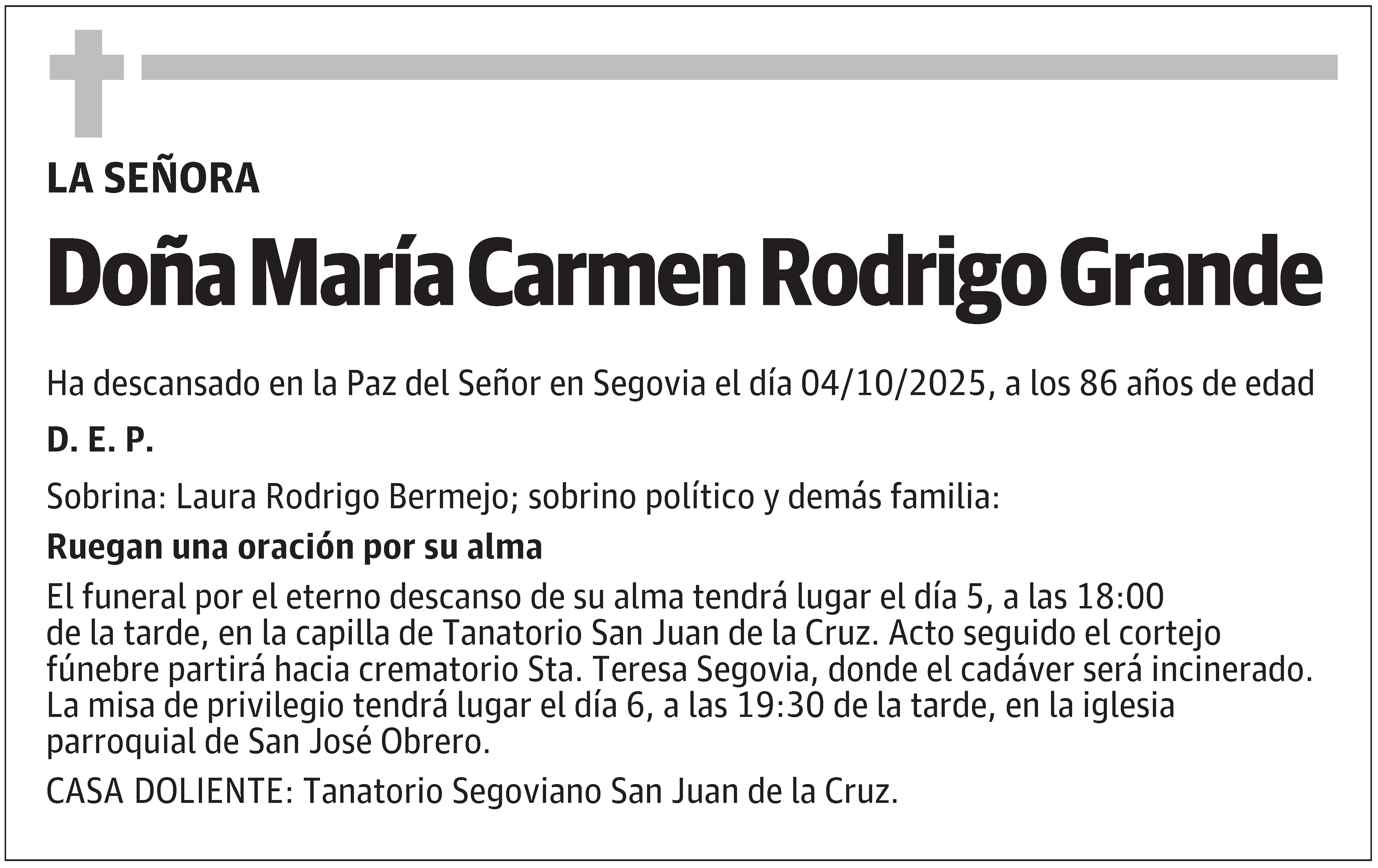 María Carmen Rodrigo Grande