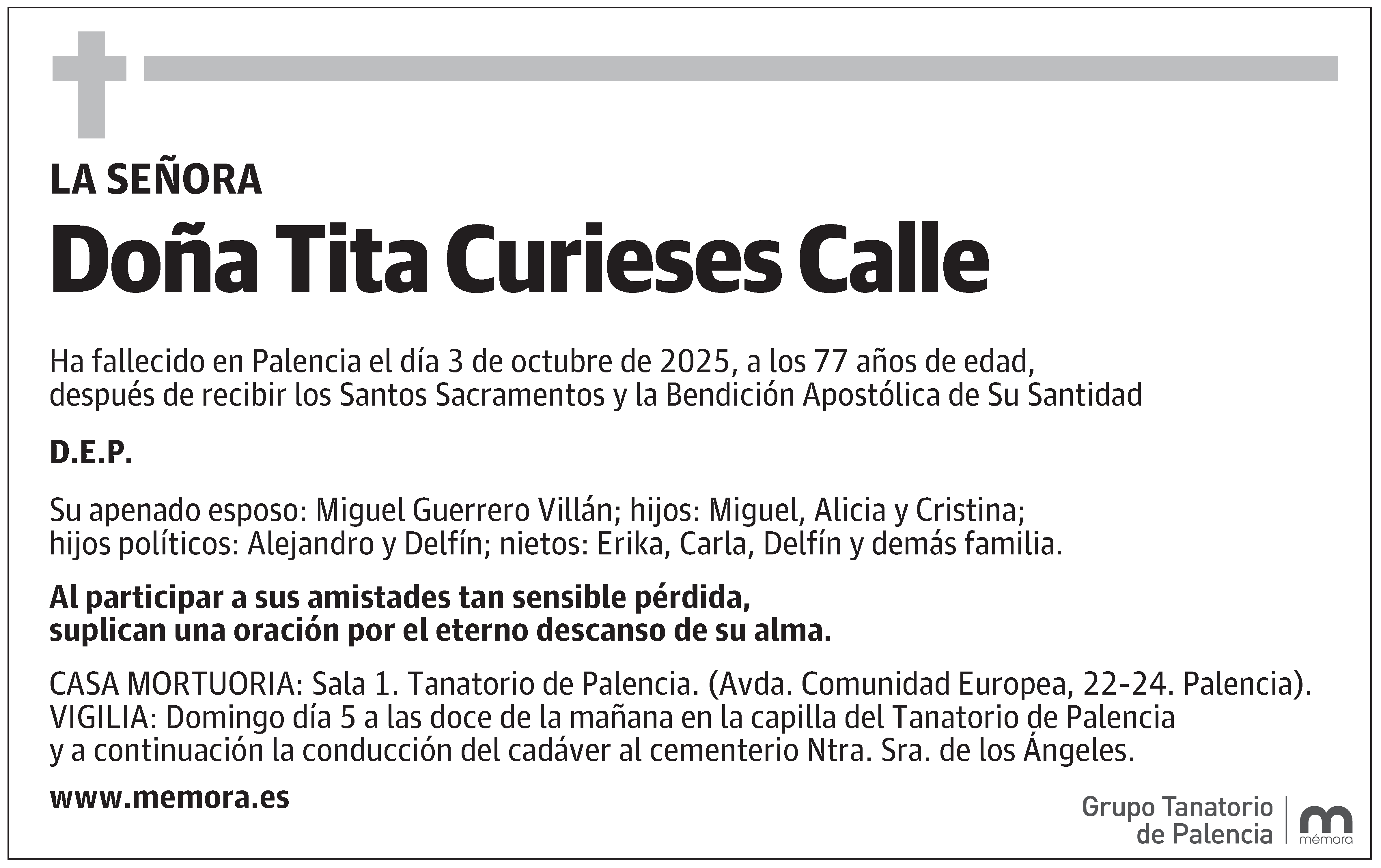 Tita Curieses Calle
