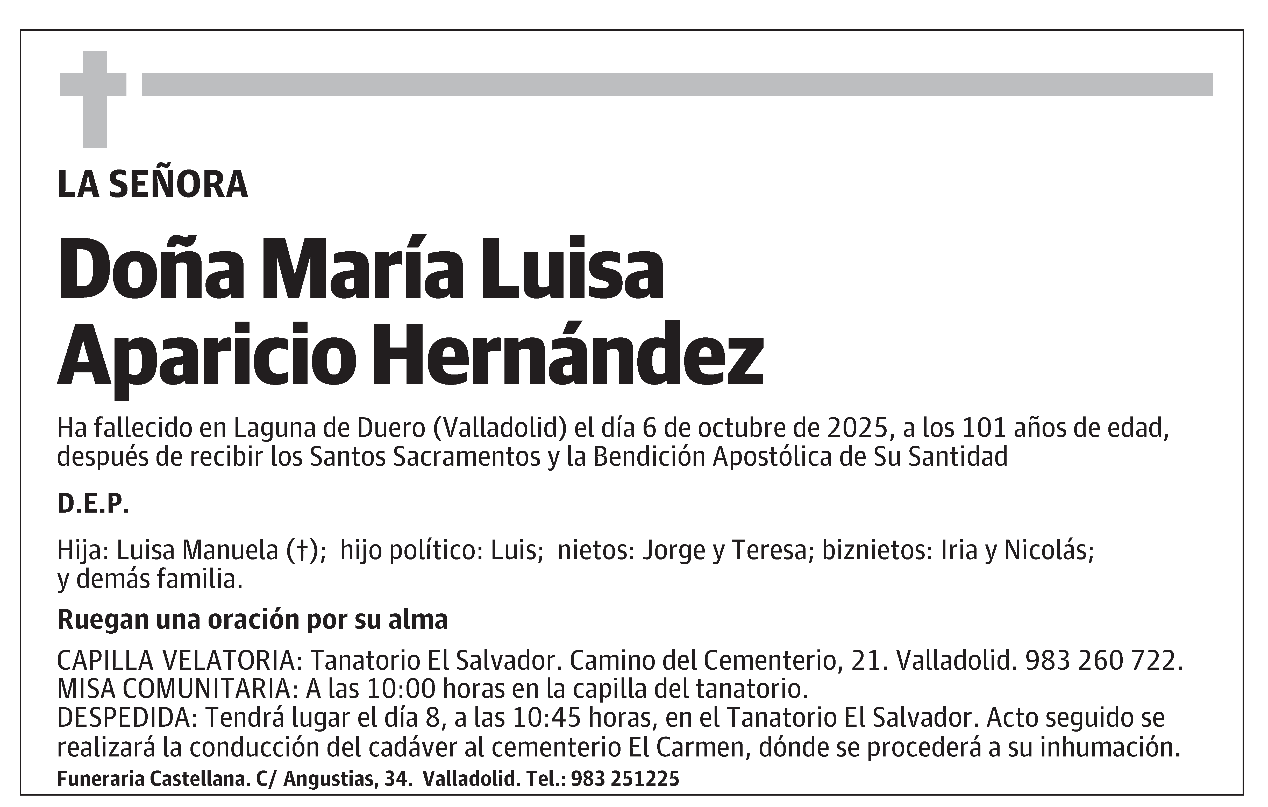 María Luisa Aparicio Hernández