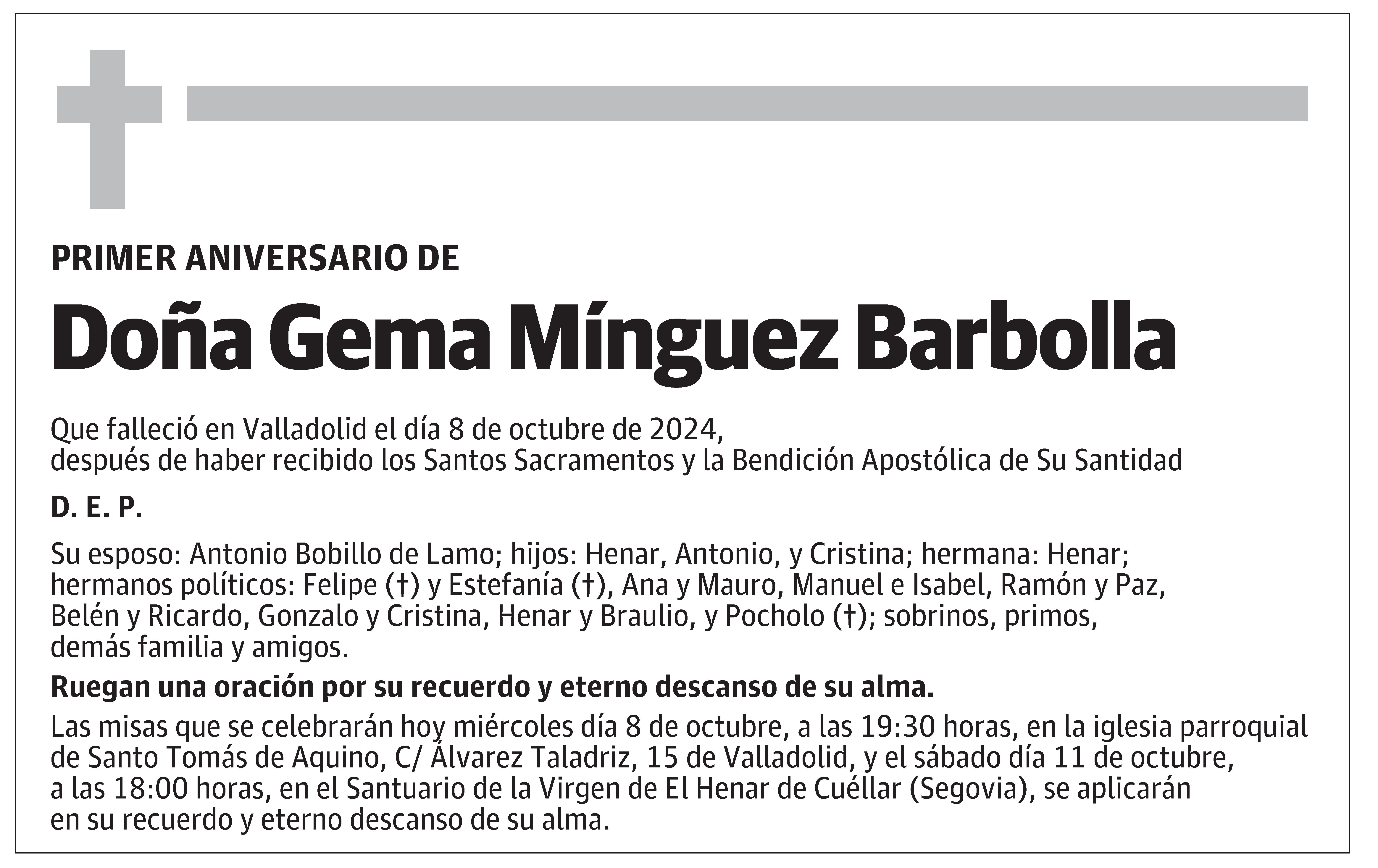 Gema Mínguez Barbolla