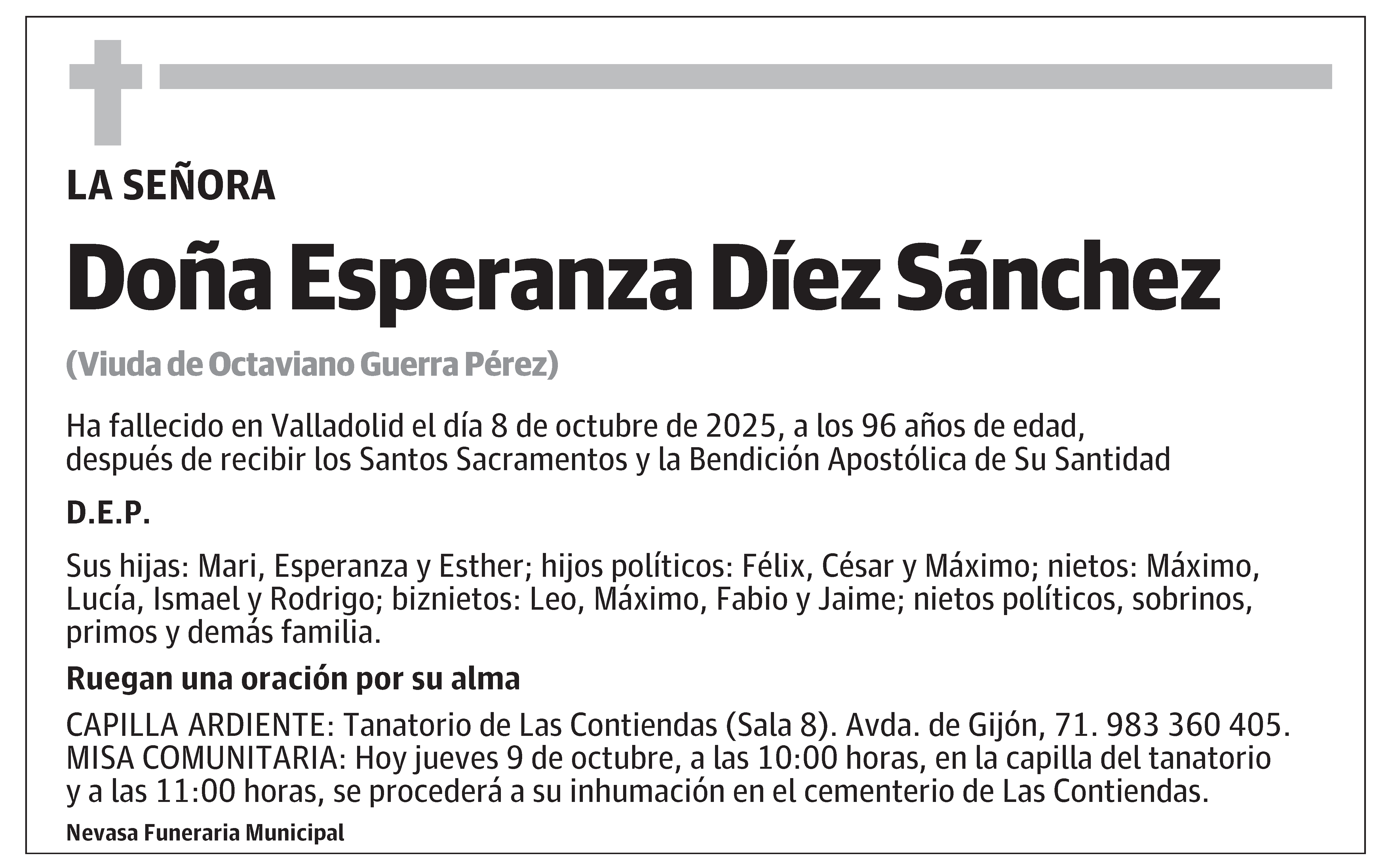 Esperanza Díez Sánchez
