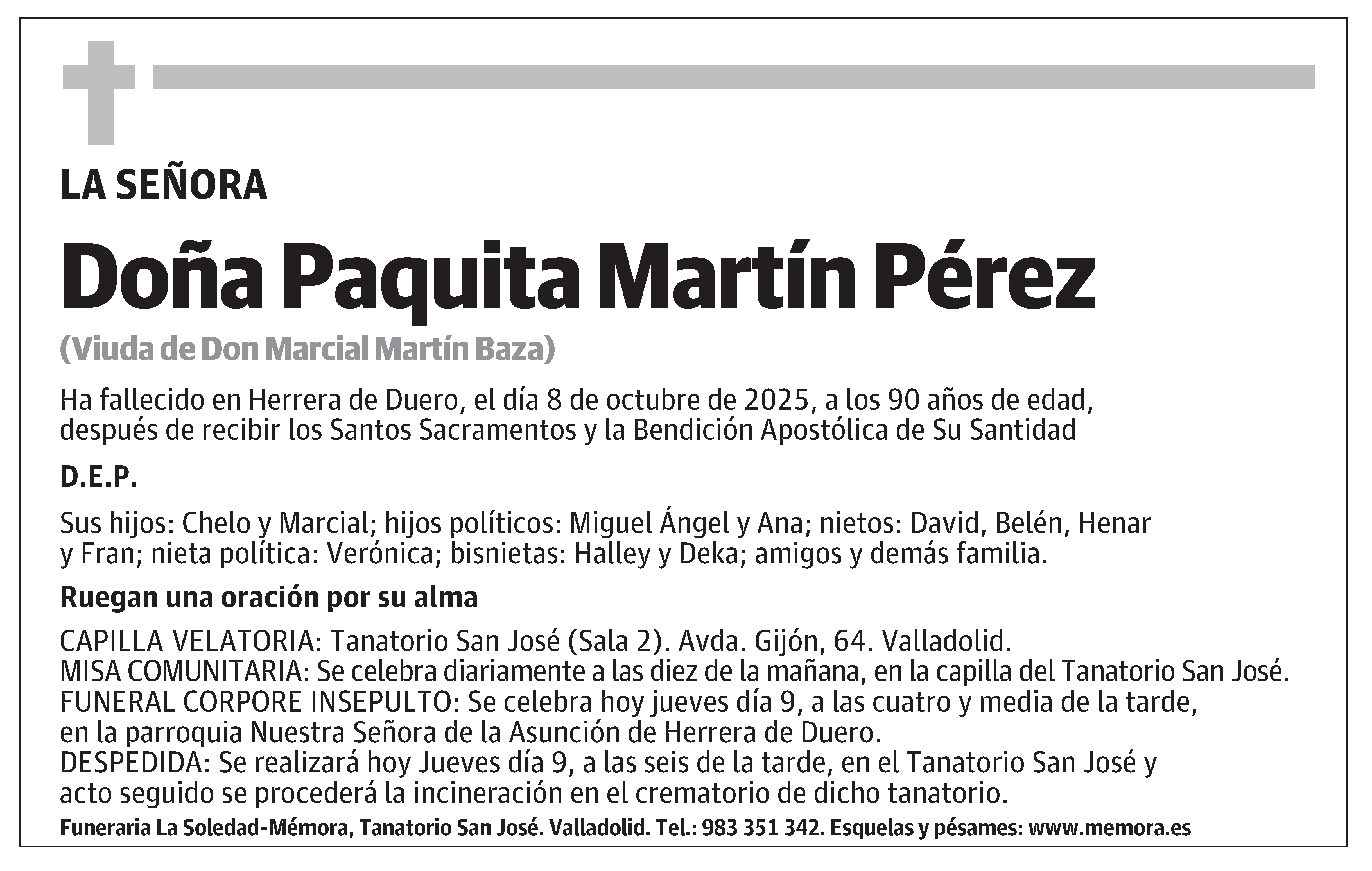 Paquita Martín Pérez