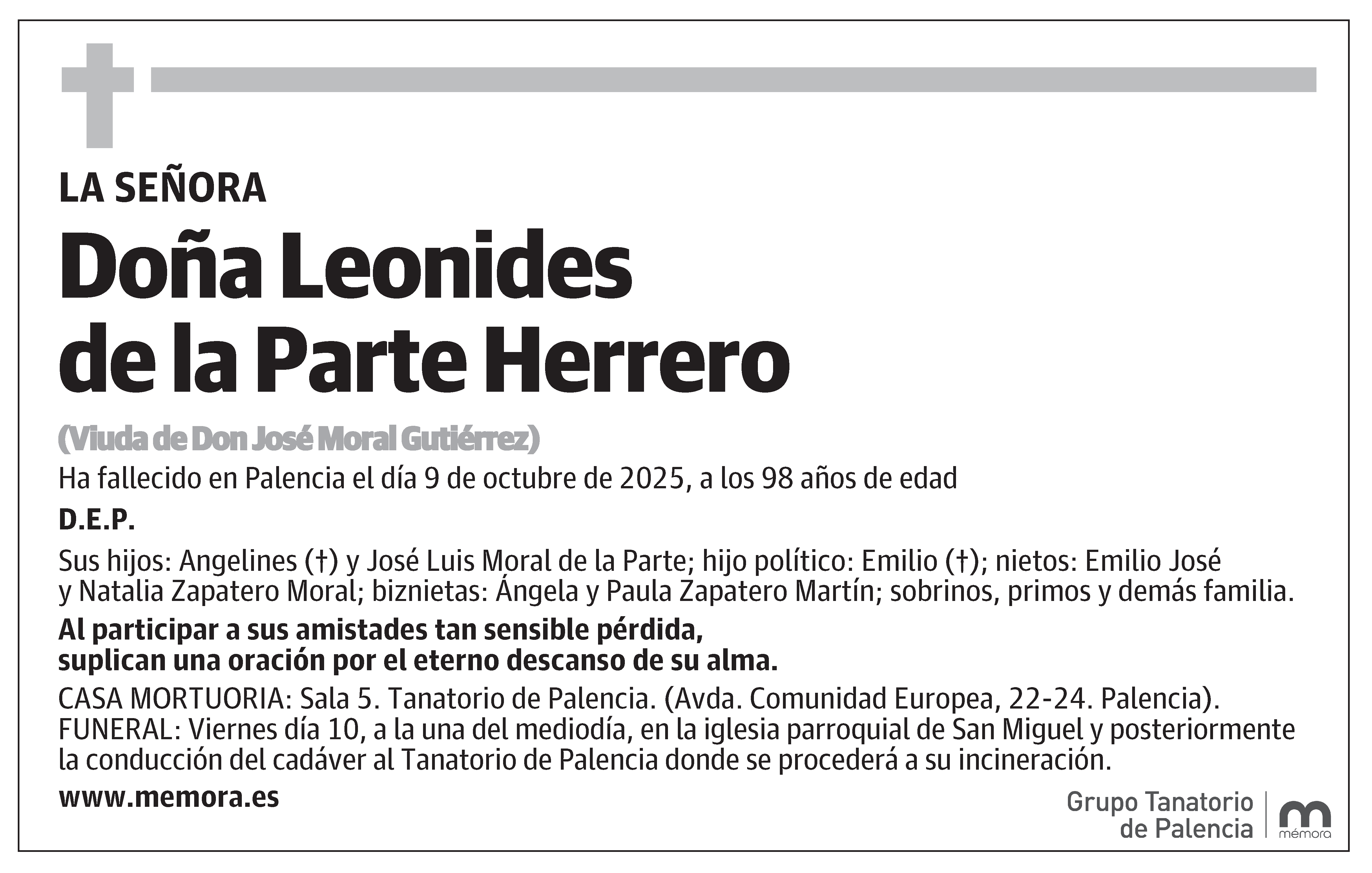 Leonides de la Parte Herrero