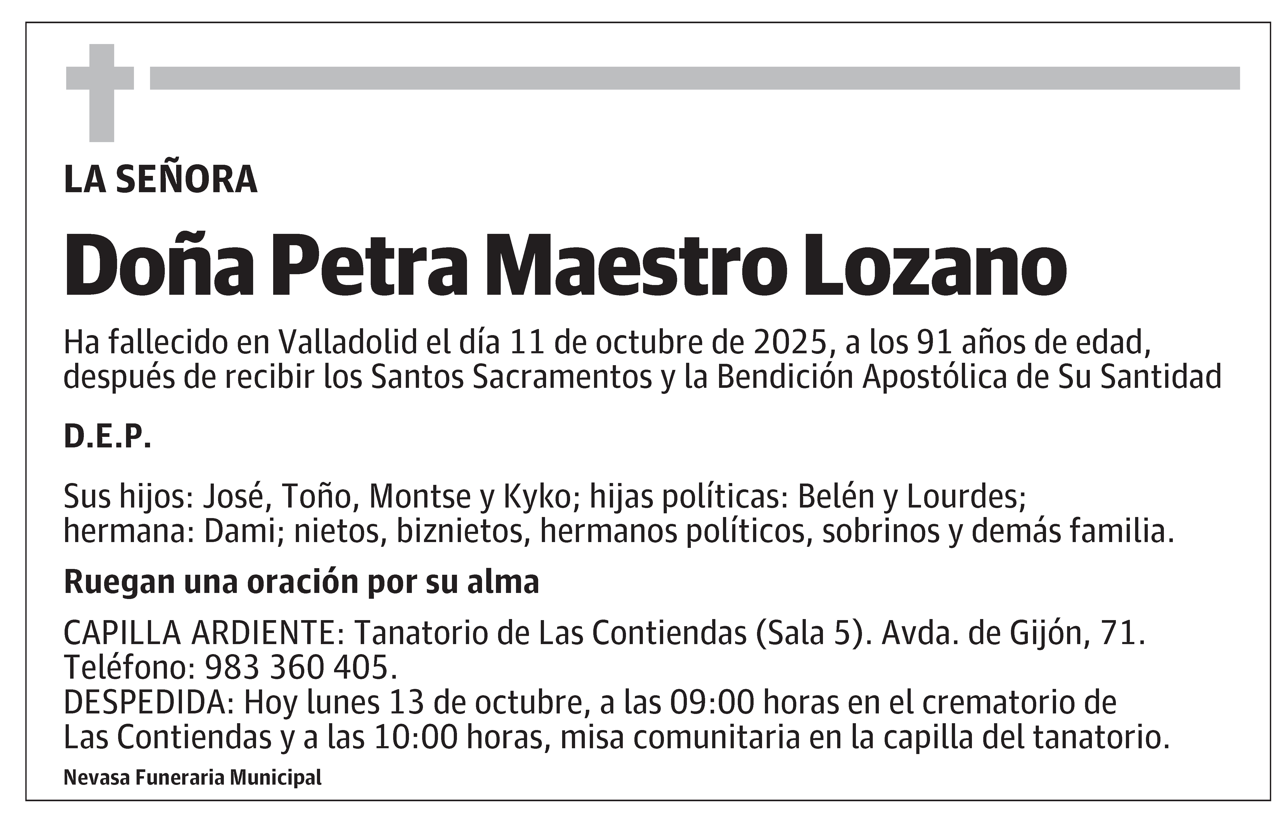 Petra Maestro Lozano