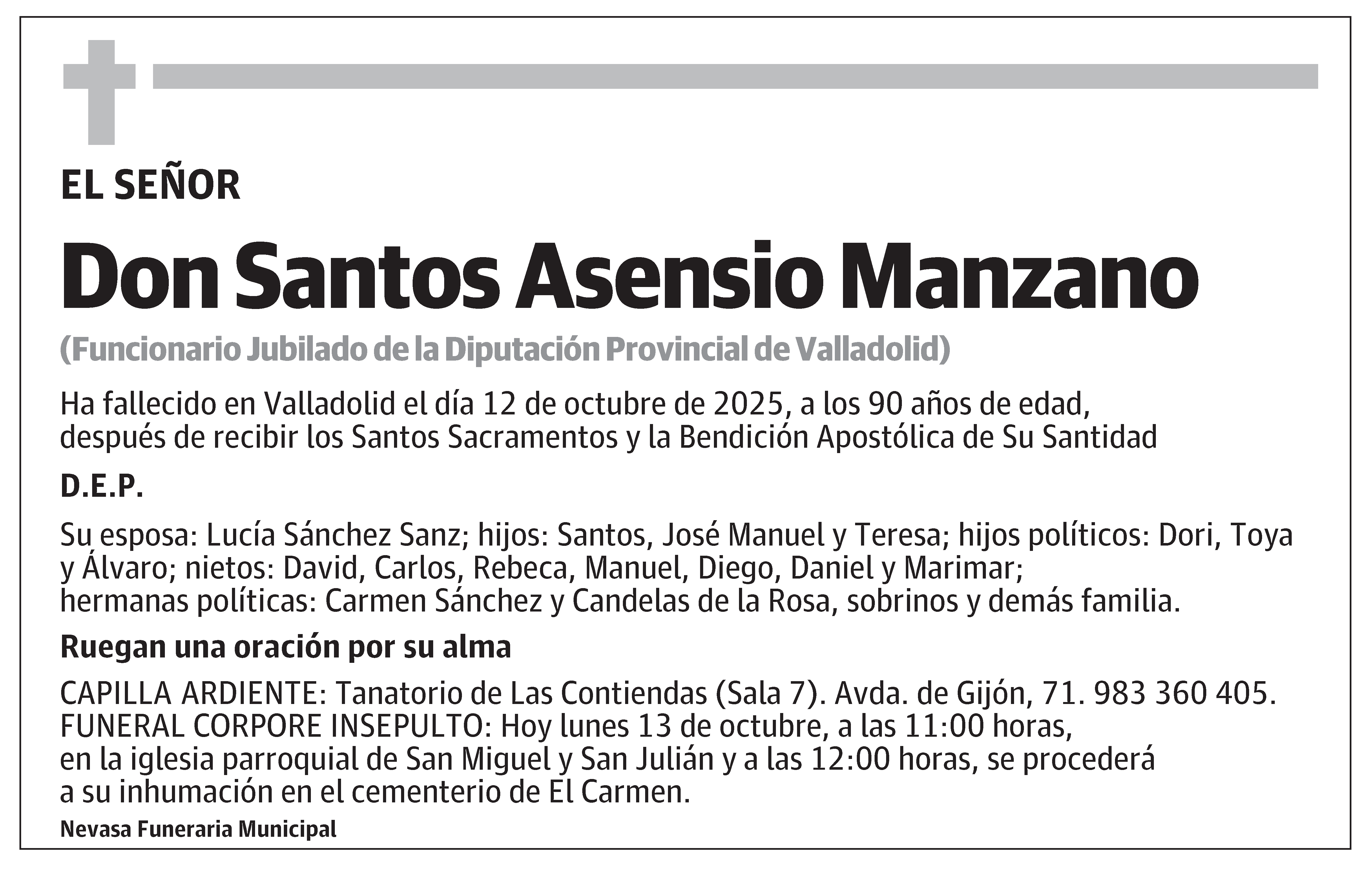 Santos Asensio Manzano