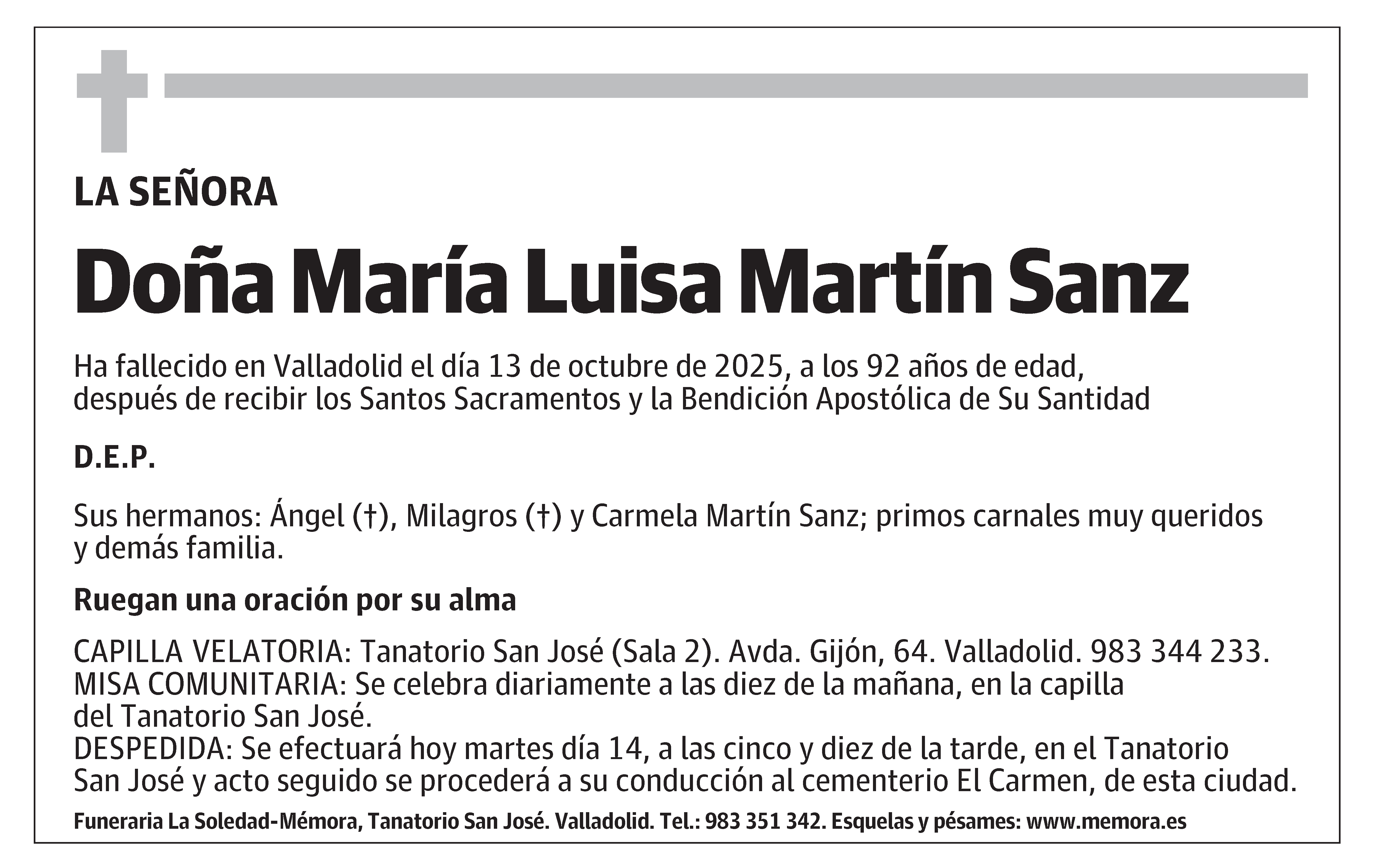 María Luisa Martín Sanz