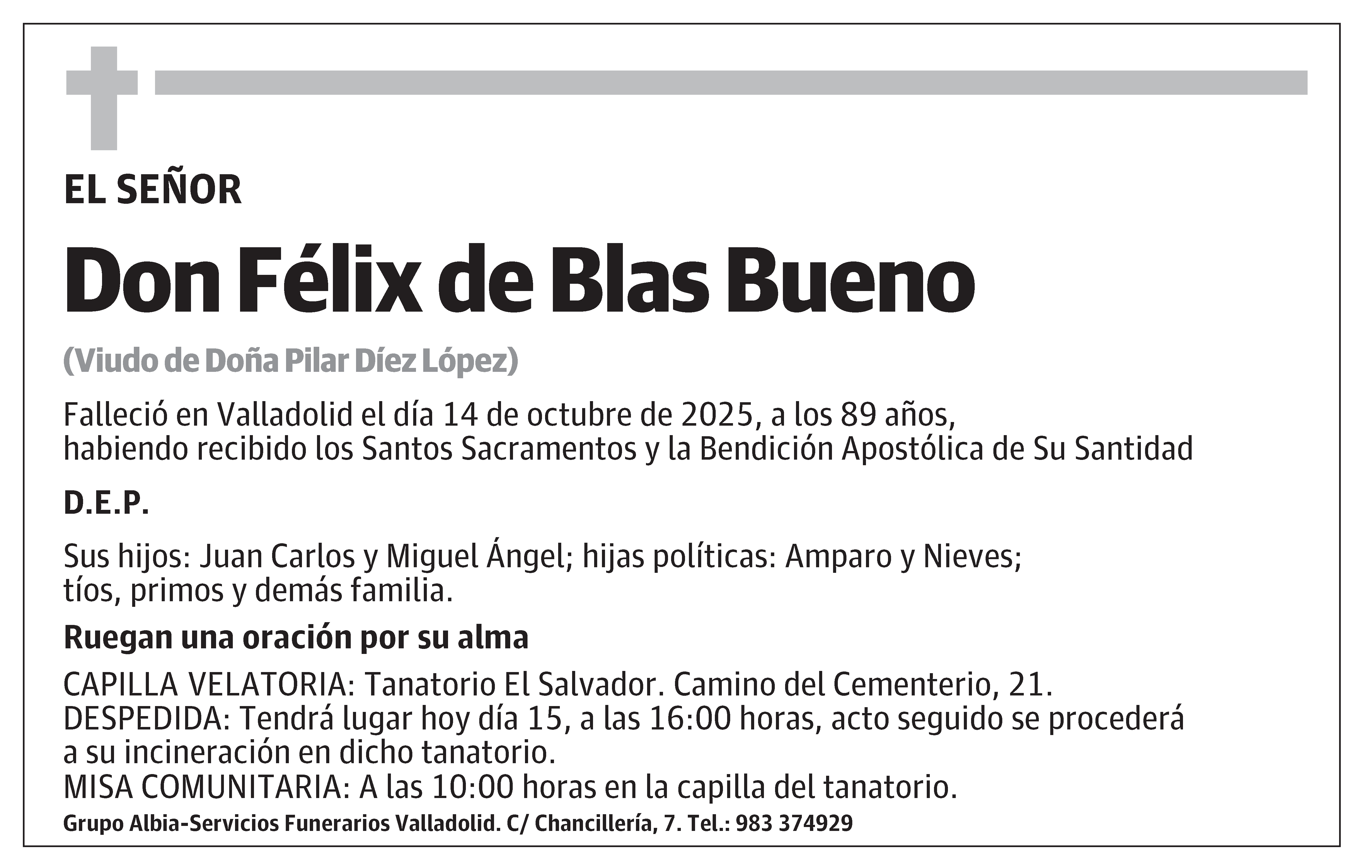 Félix de Blas Bueno