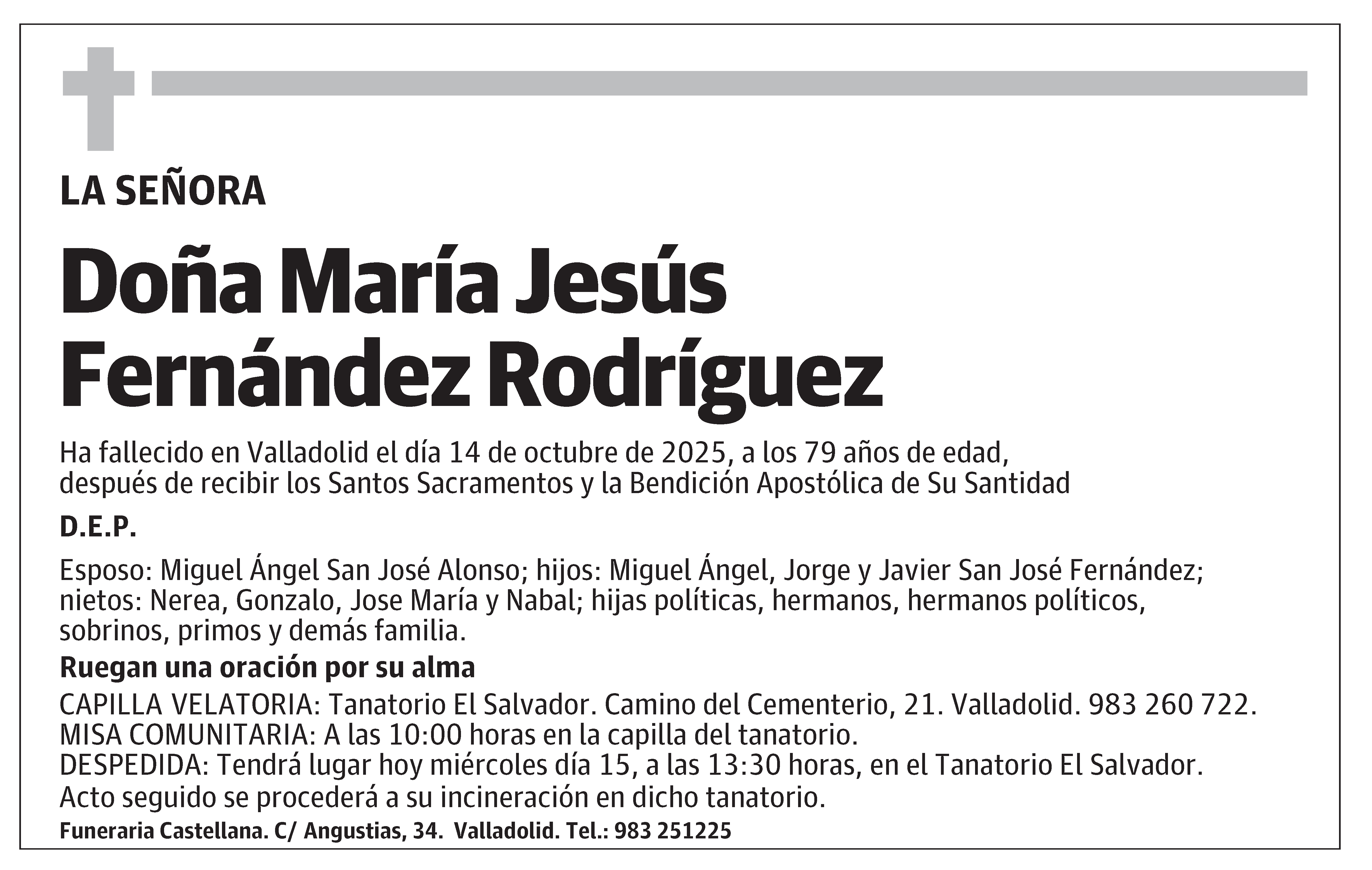 María Jesús Fernández Rodríguez