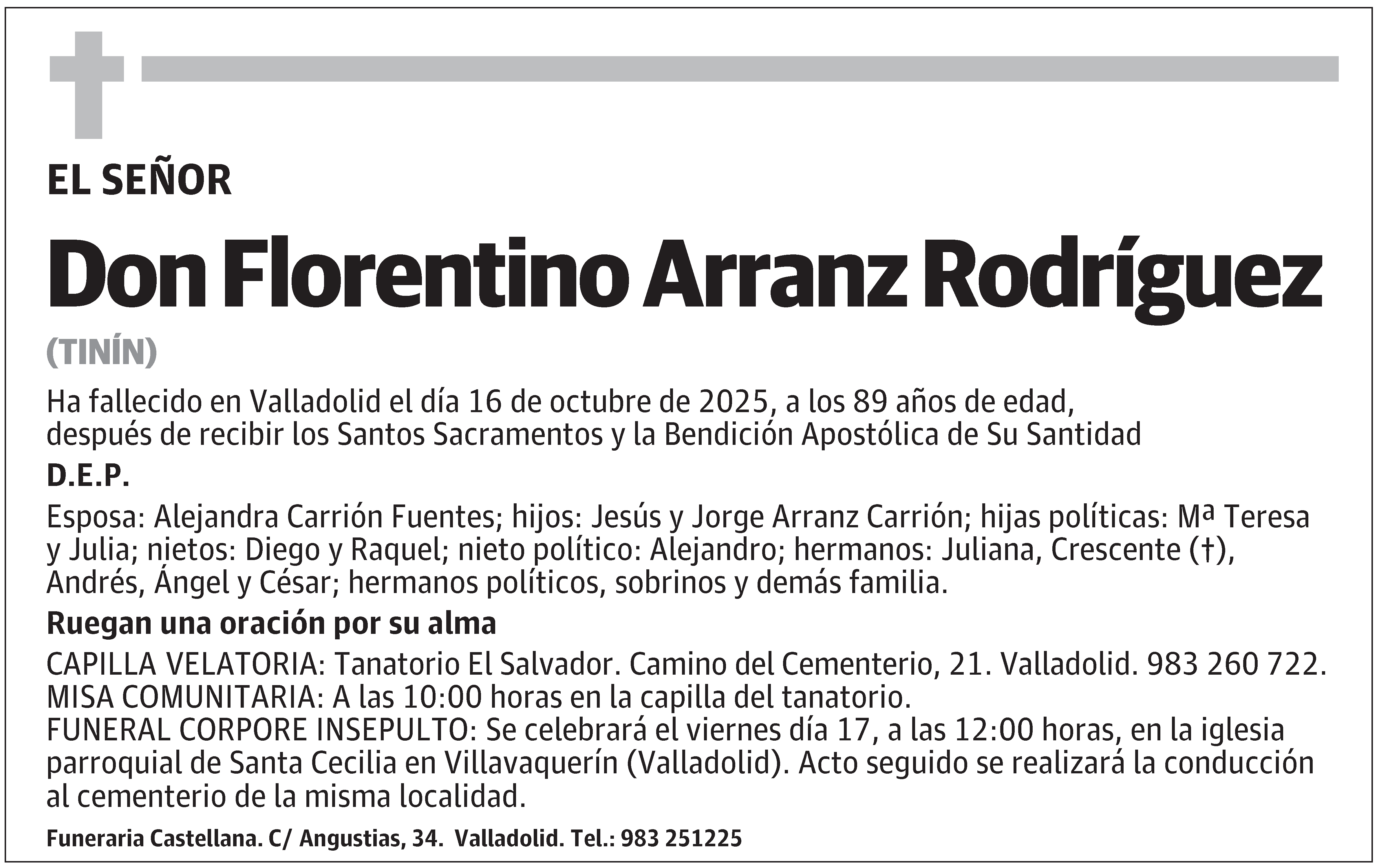 Florentino Arranz Rodríguez