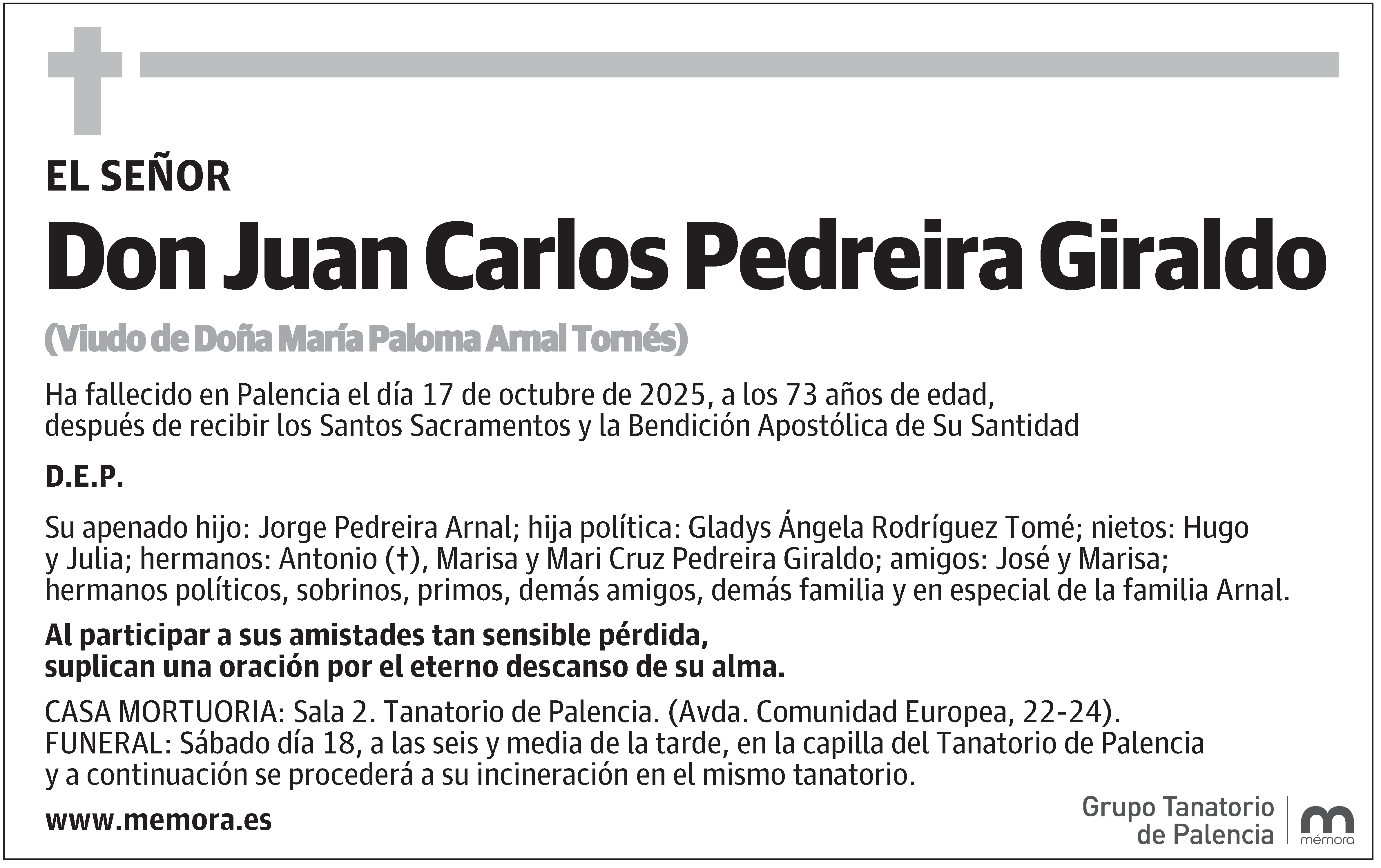 Juan Carlos Pedreira Giraldo