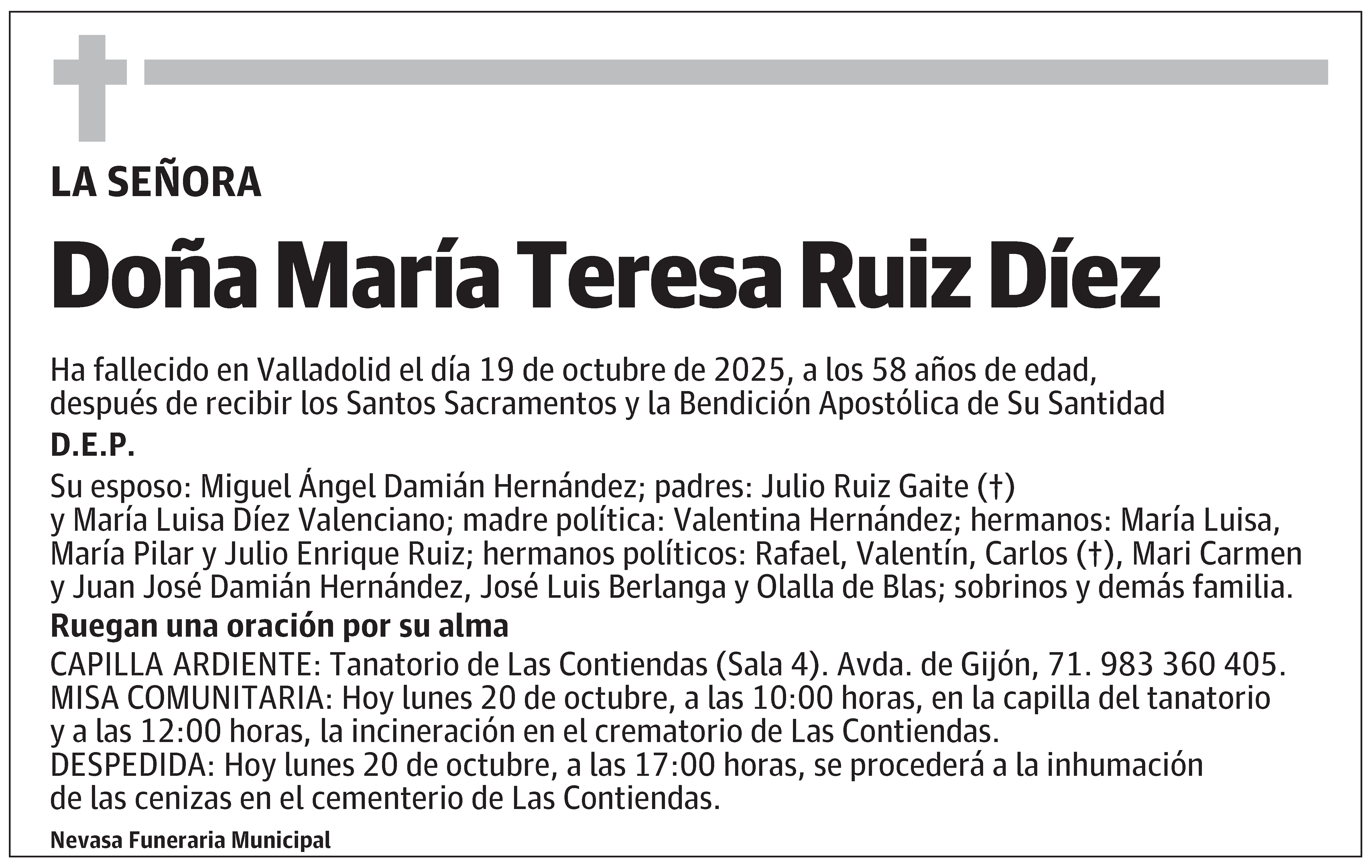 María Teresa Ruiz Díez
