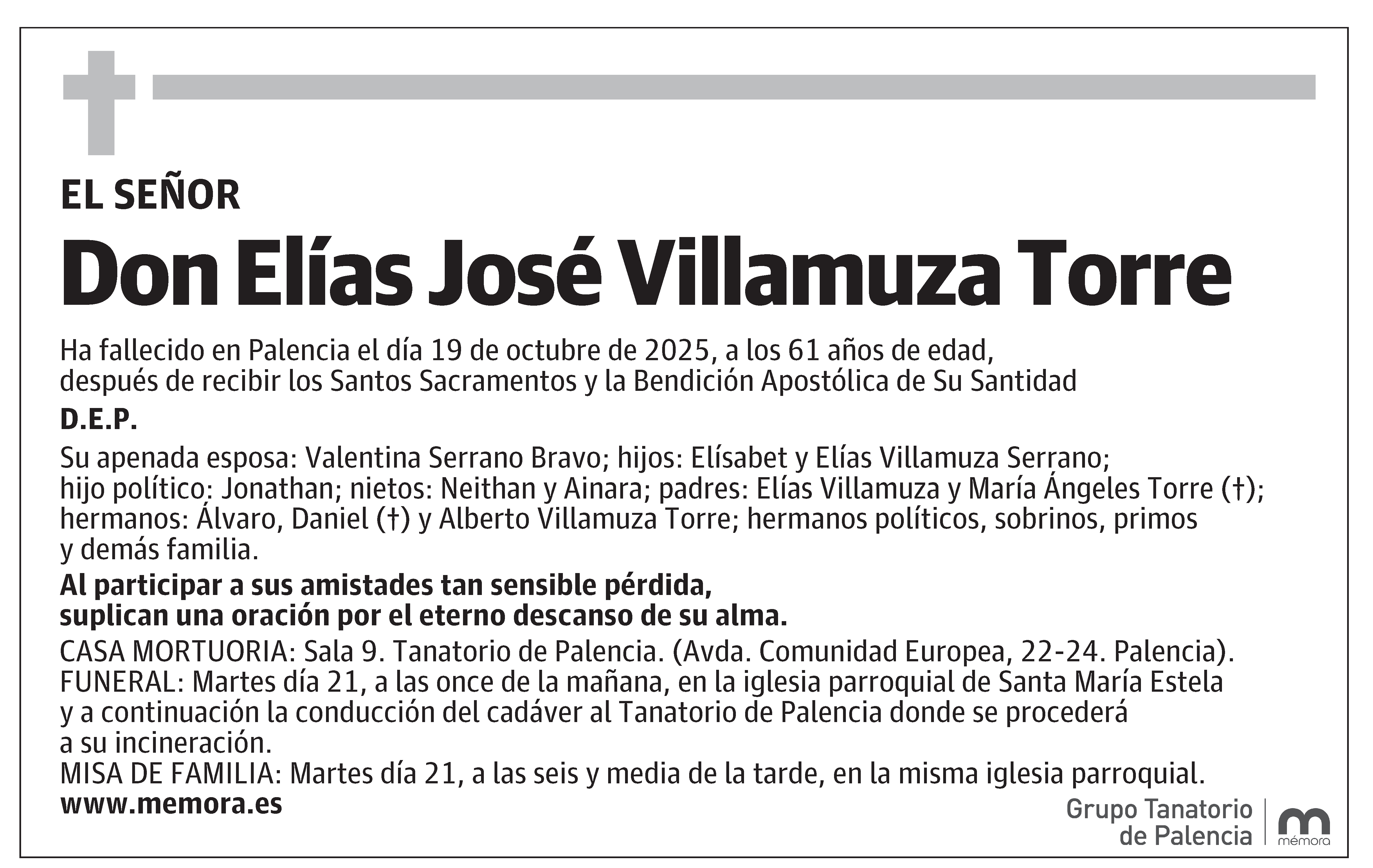 Elías José Villamuza Torre