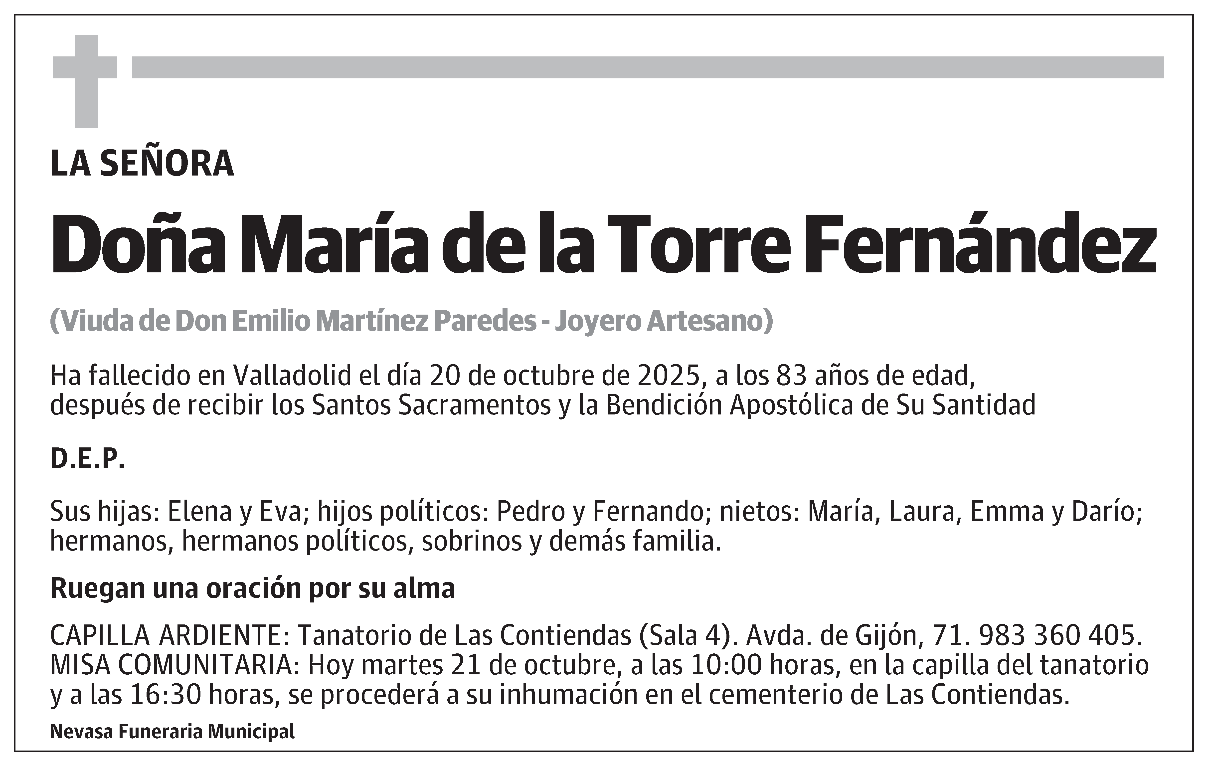María de la Torre Fernández
