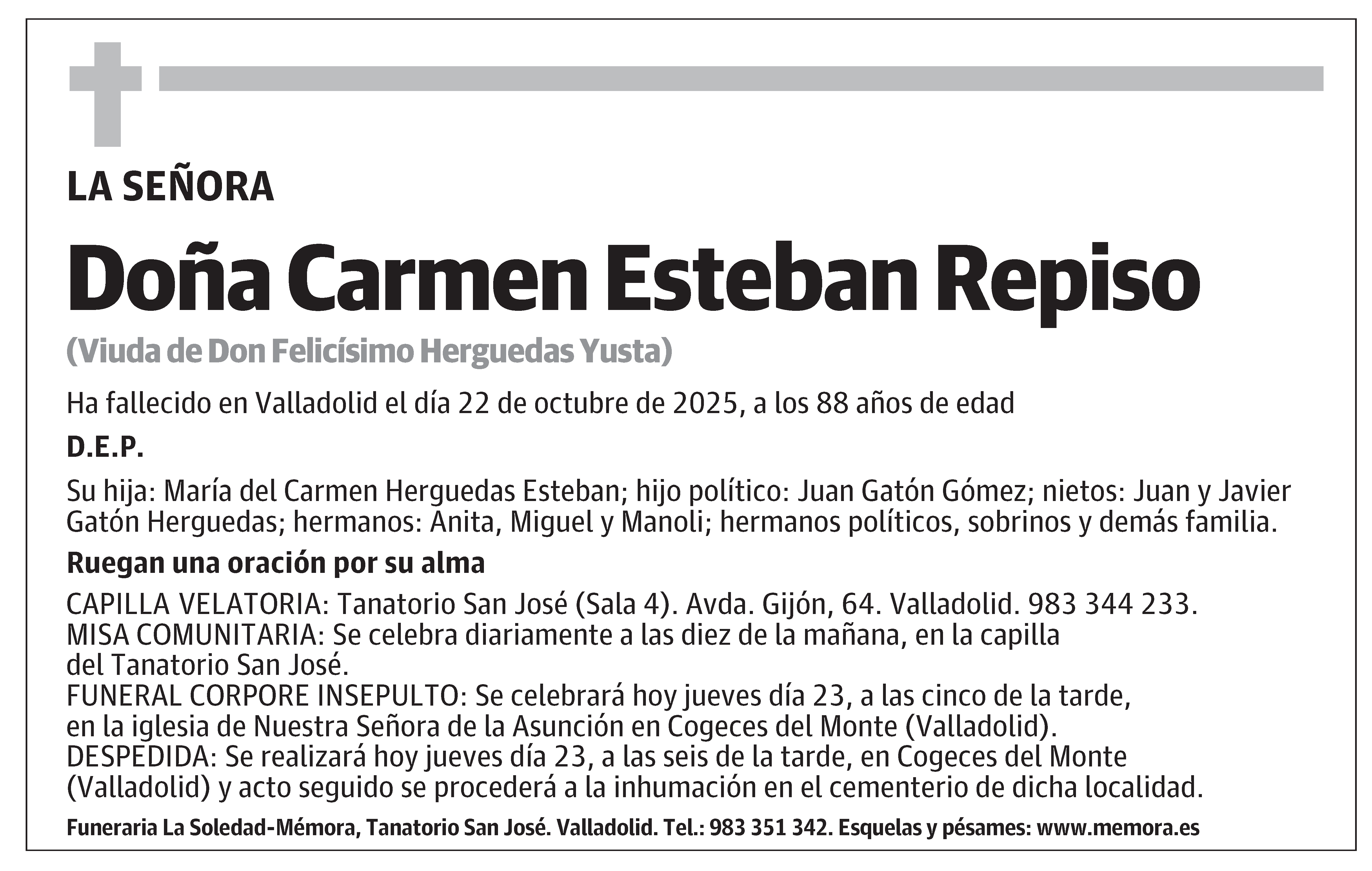 Carmen Esteban Repiso