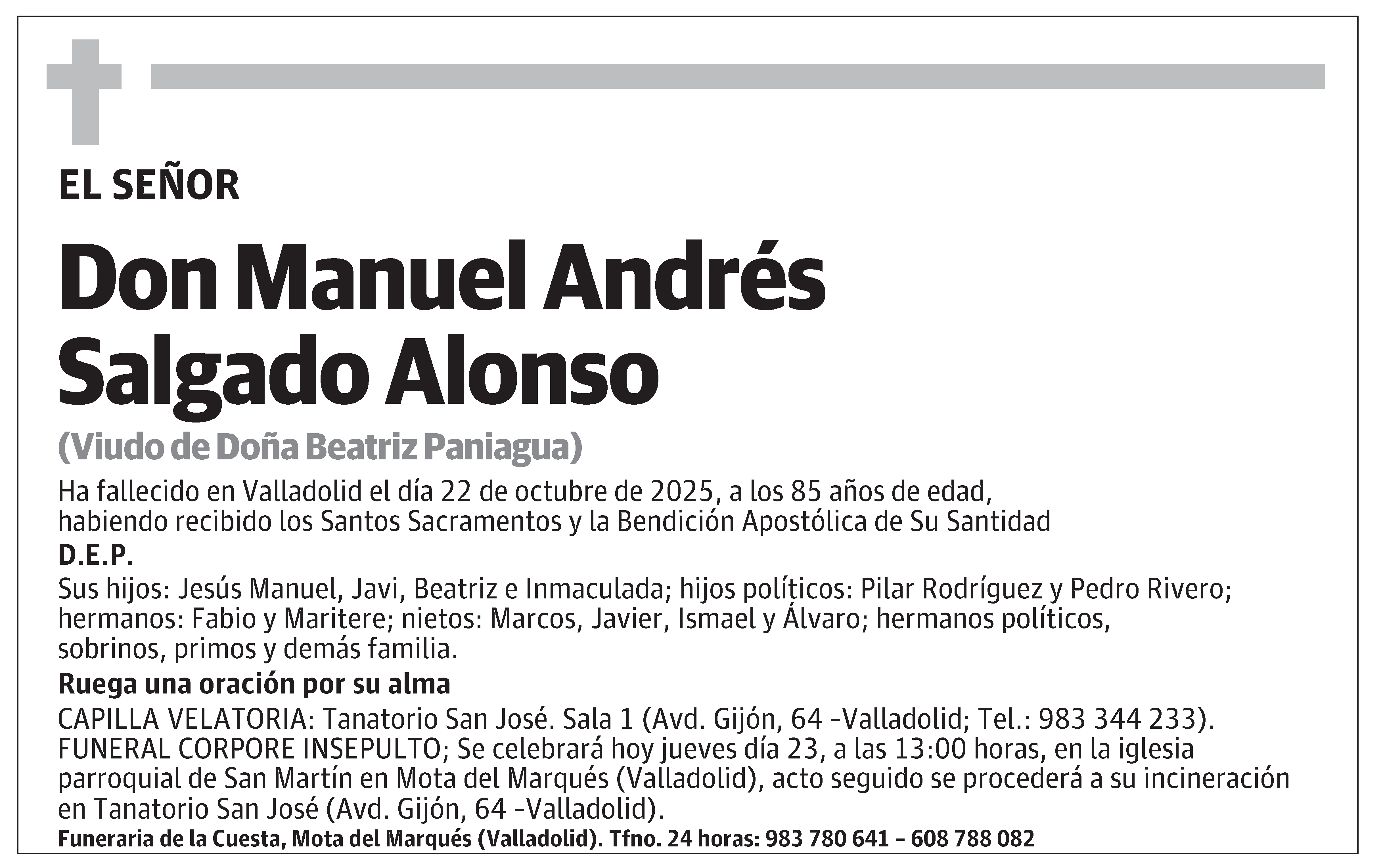 Manuel Andrés Salgado Alonso
