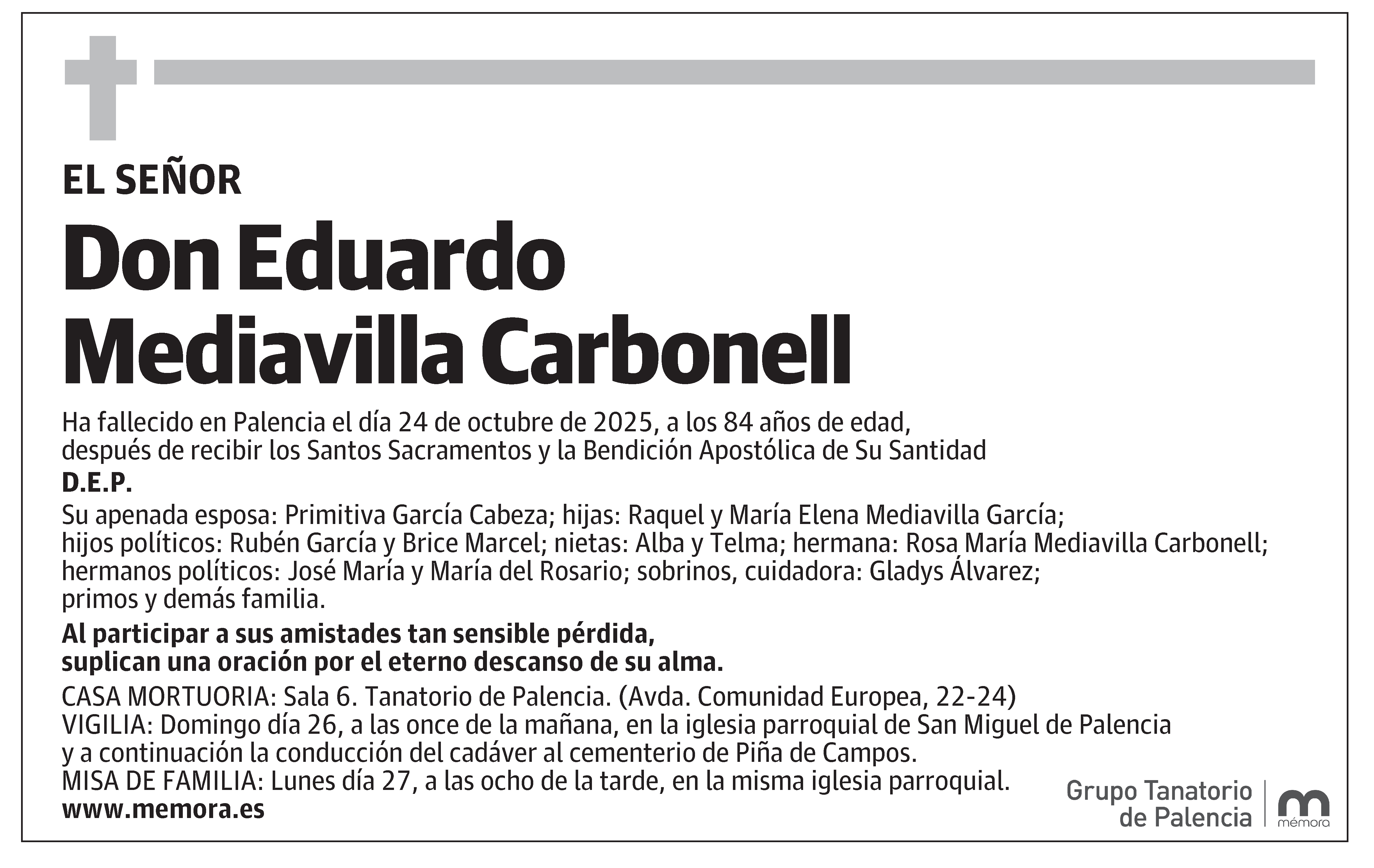 Eduardo Mediavilla Carbonell