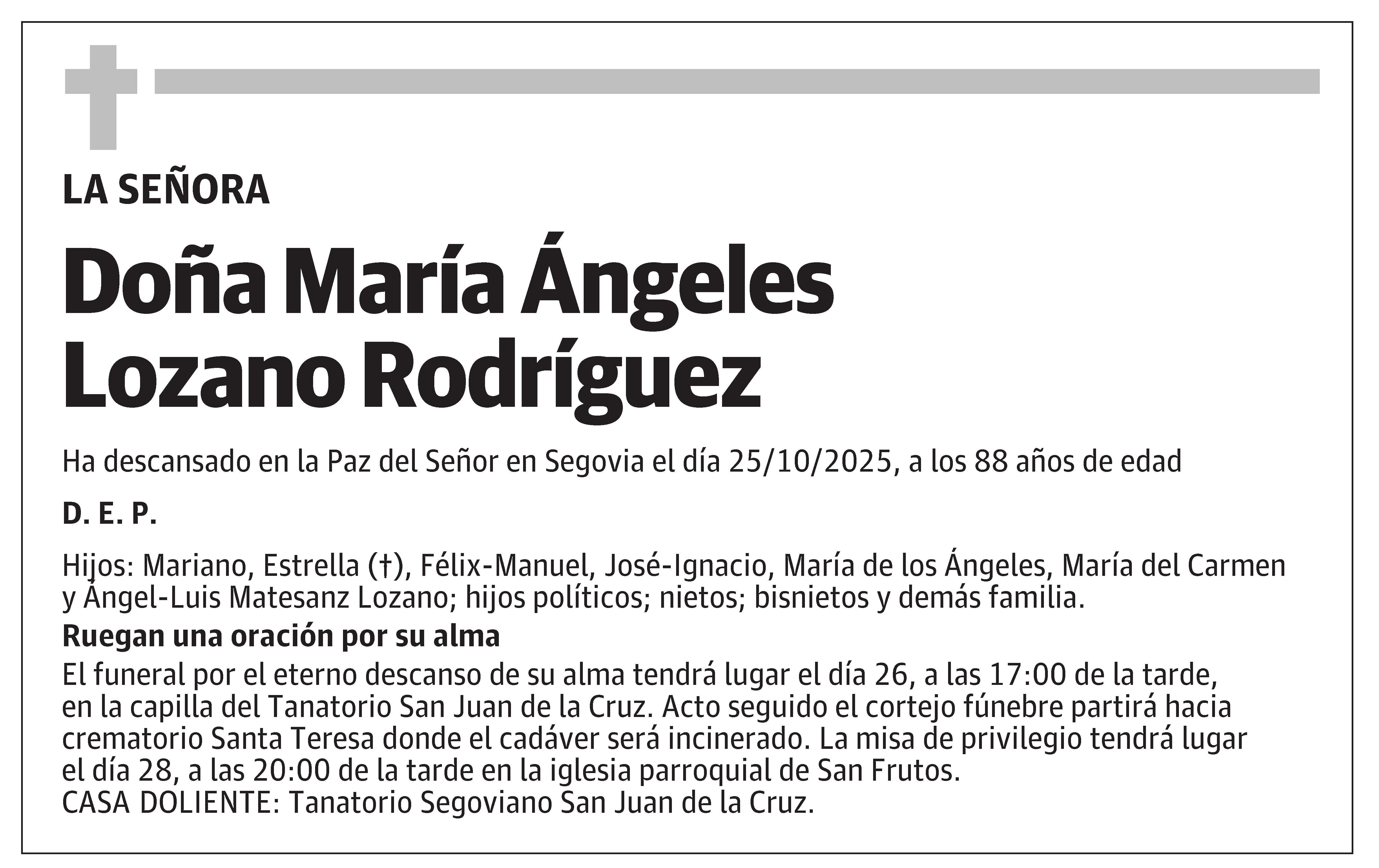 María Ángeles Lozano Rodríguez