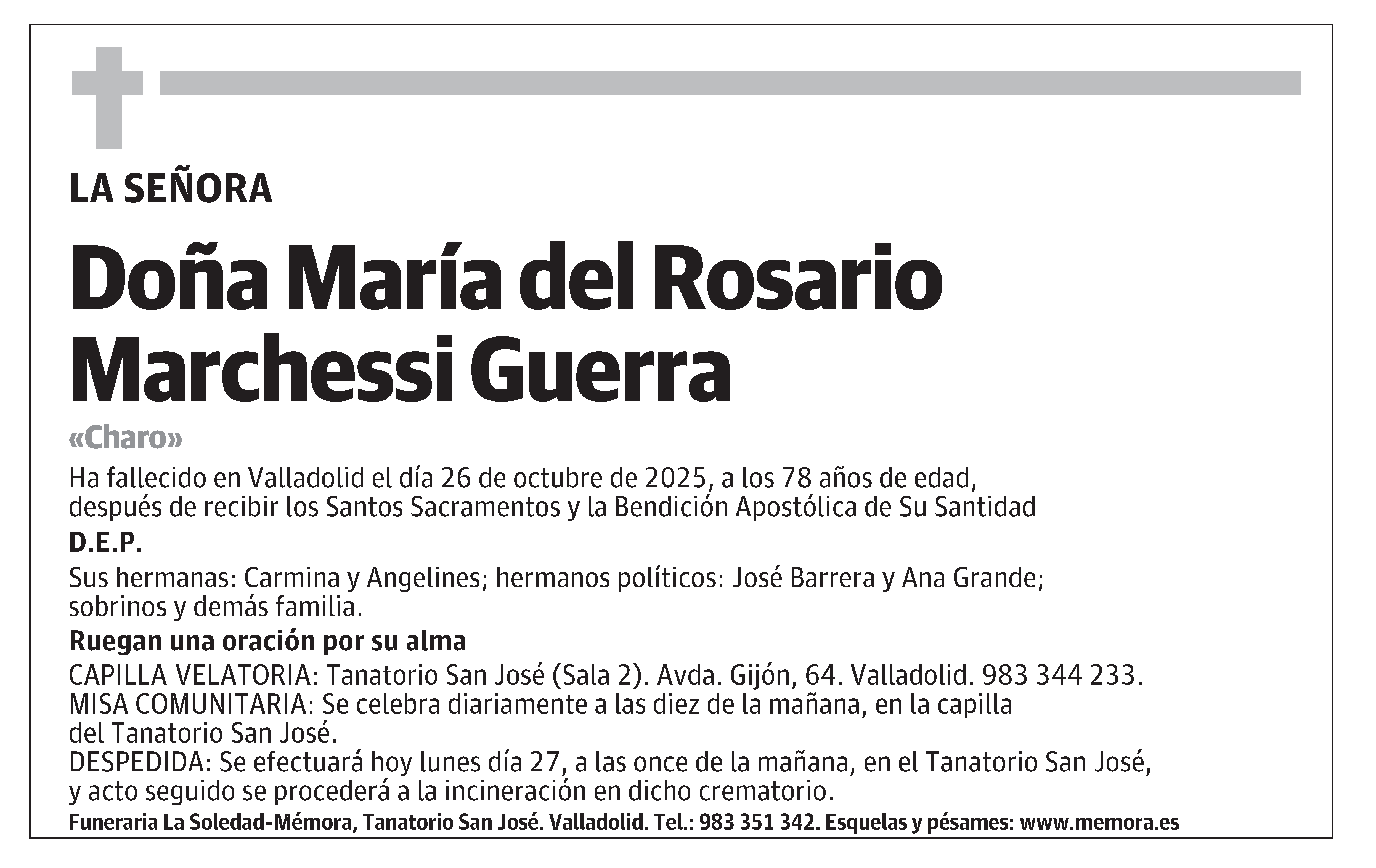 María del Rosario Marchessi Guerra