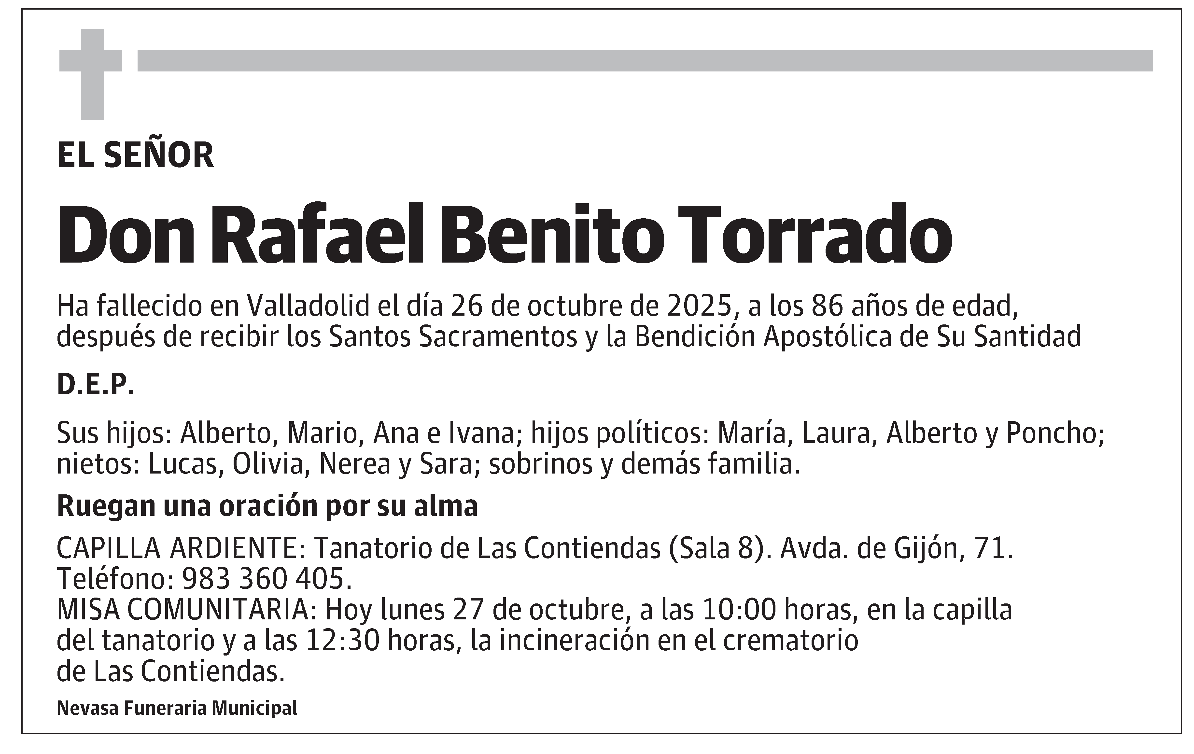 Rafael Benito Torrado