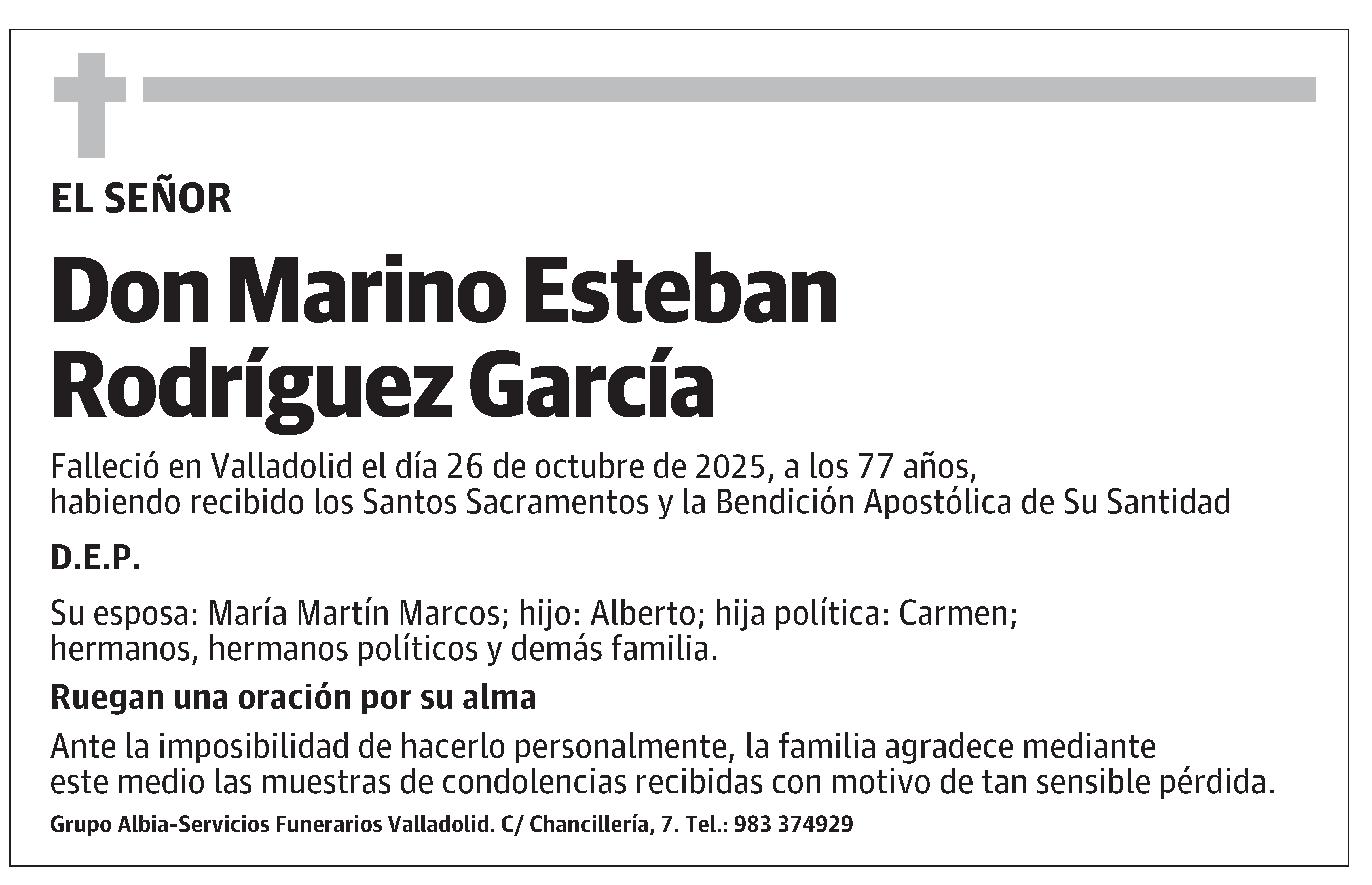 Marino Esteban Rodríguez García