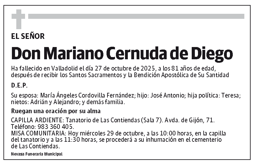 Mariano Cernuda de Diego