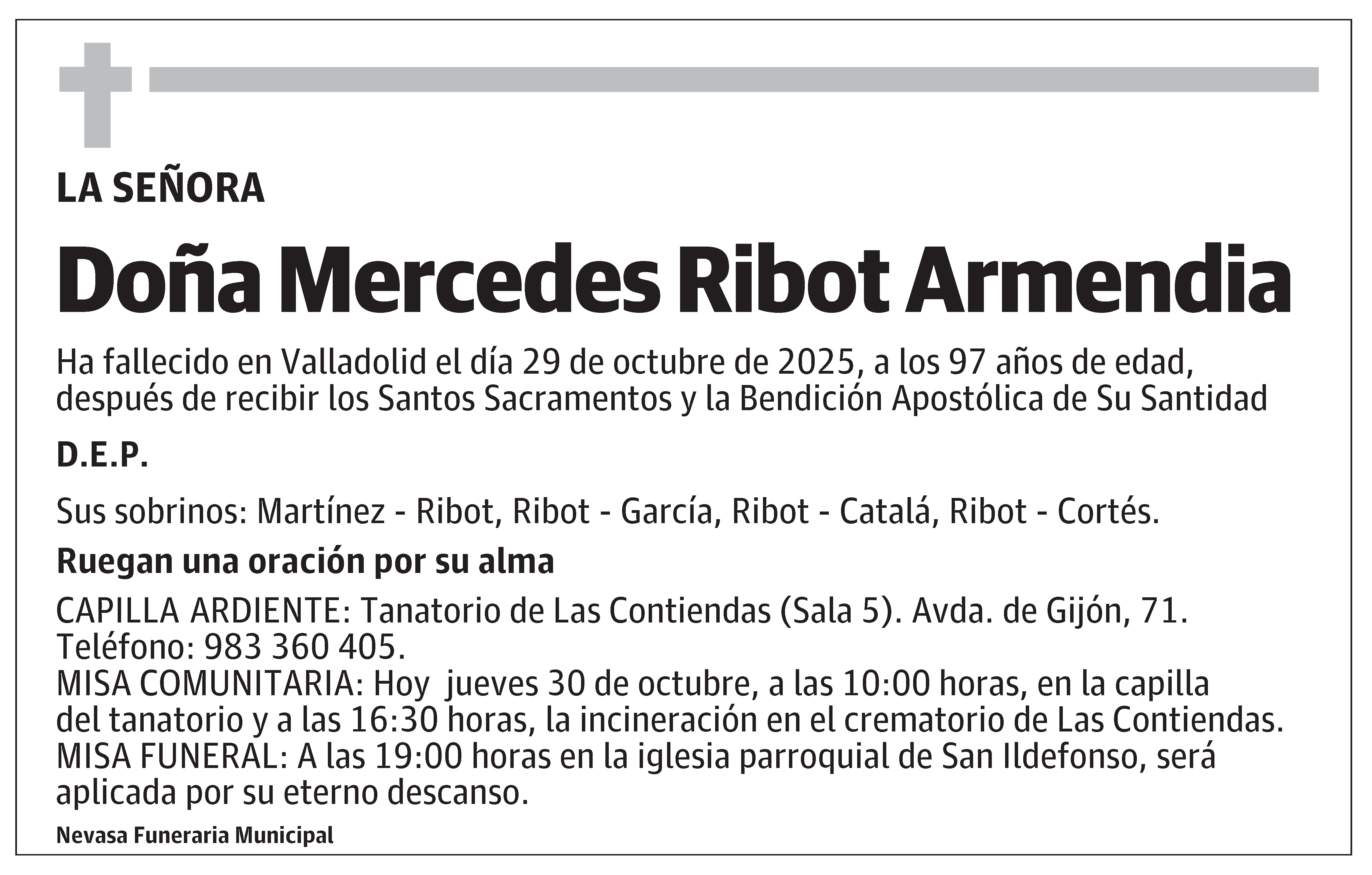 Mercedes Ribot Armendia