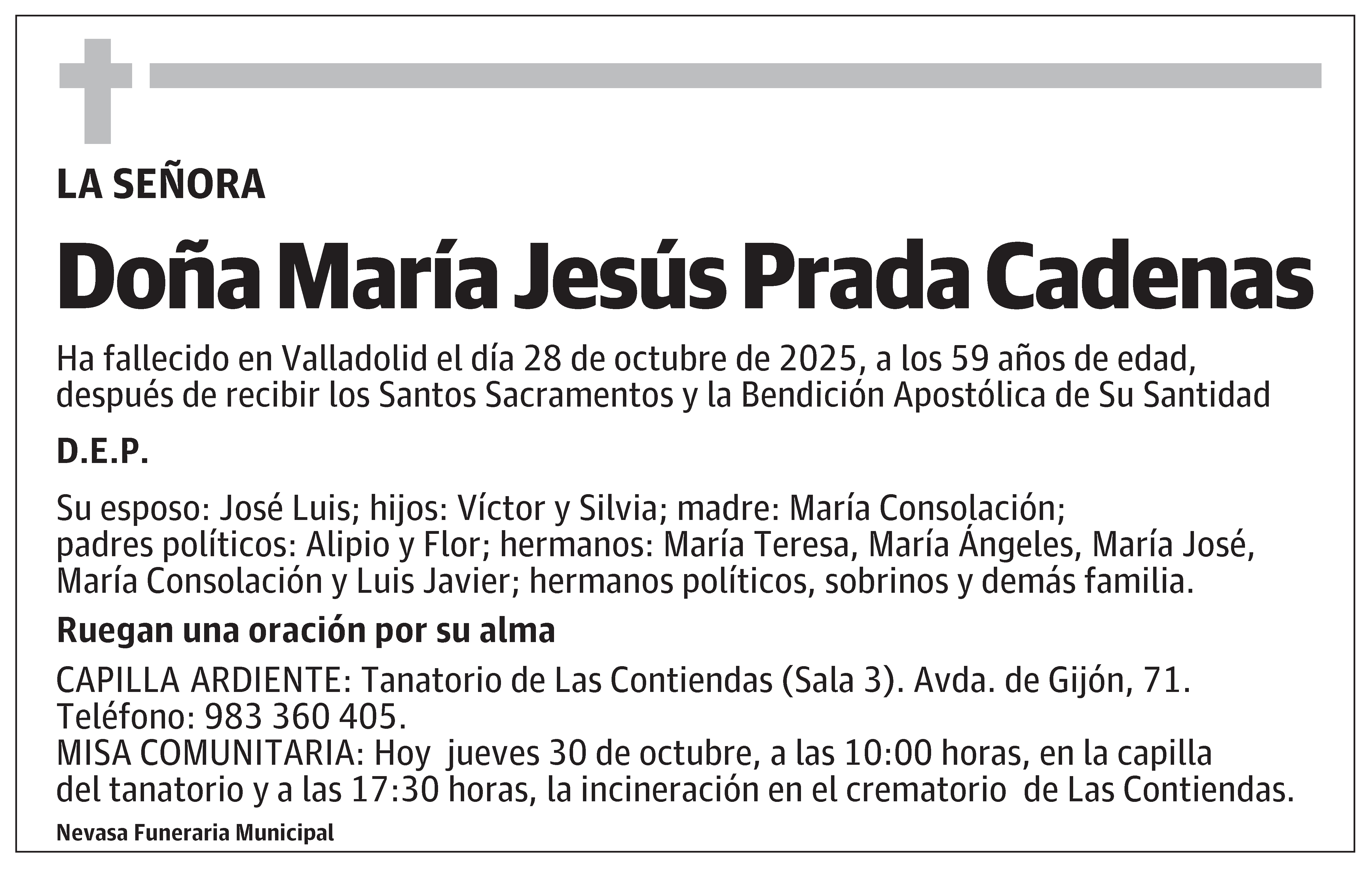 María Jesús Prada Cadenas