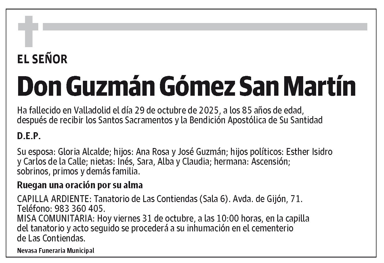 Guzmán Gómez San Martín