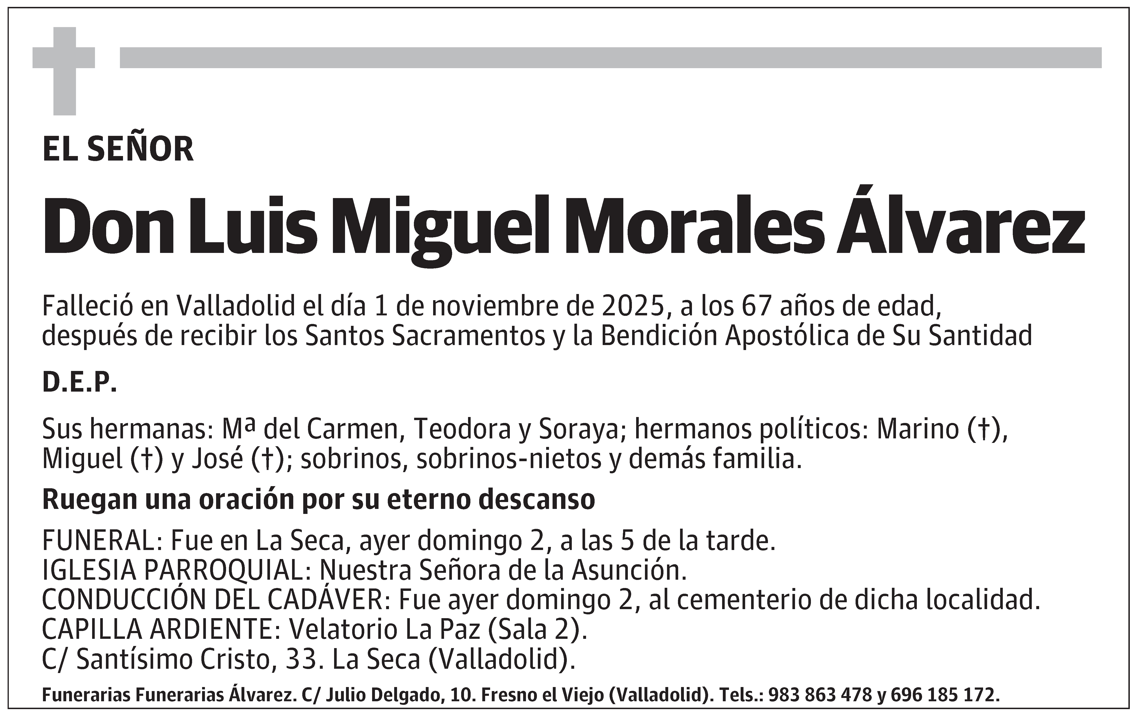 Luis Miguel Morales Álvarez