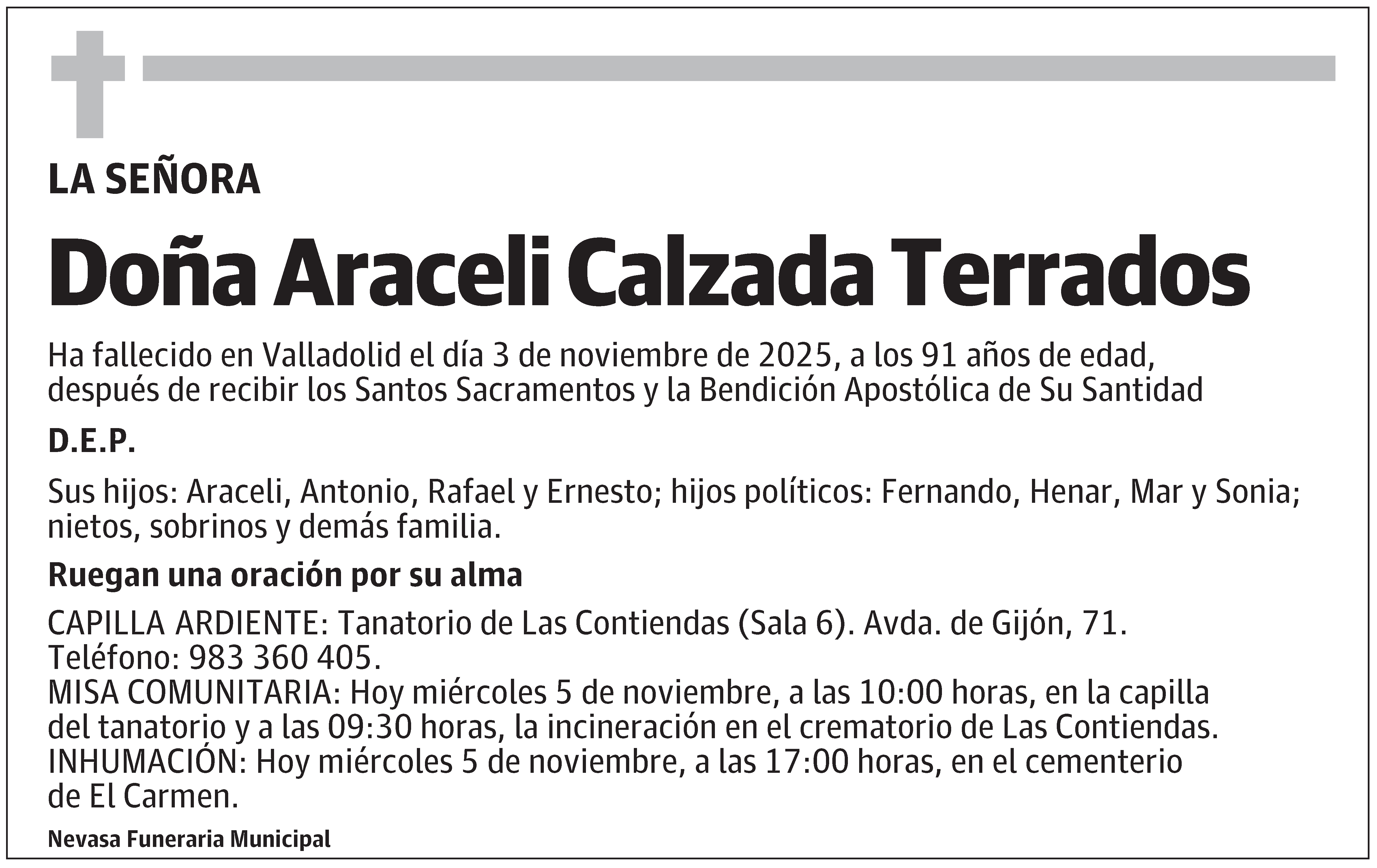 Araceli Calzada Terrados