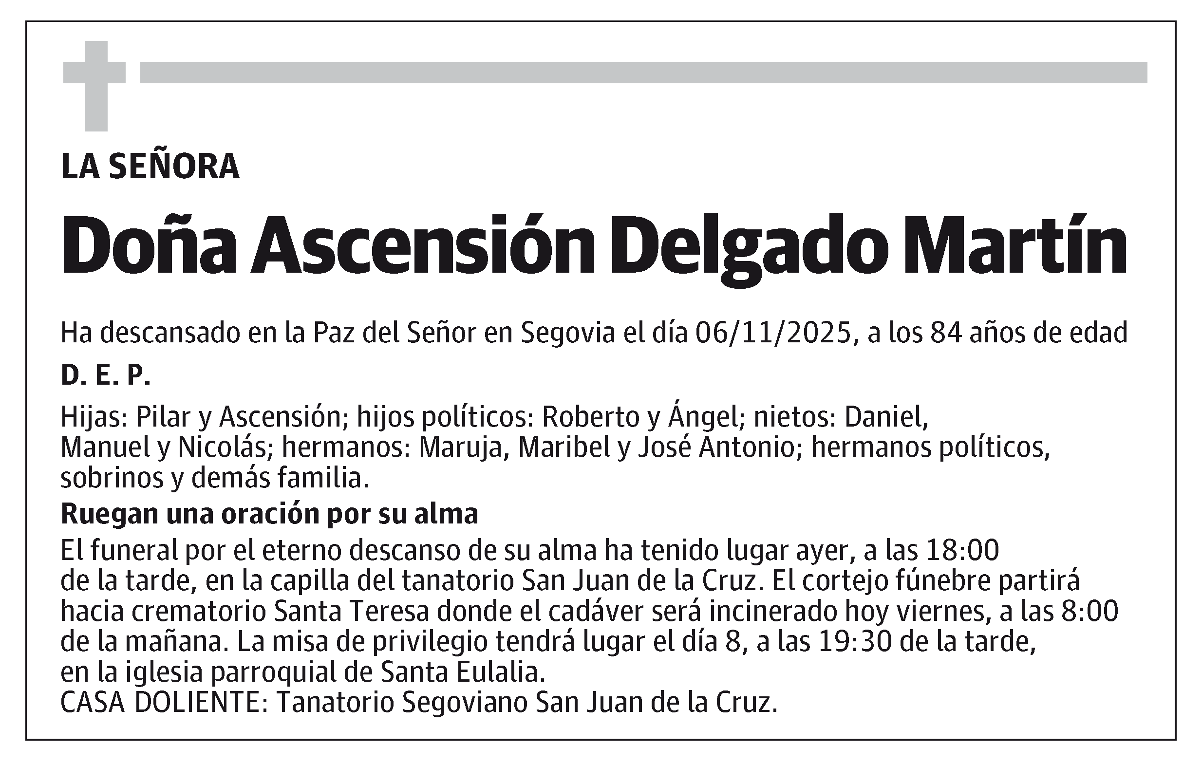 Ascensión Delgado Martín