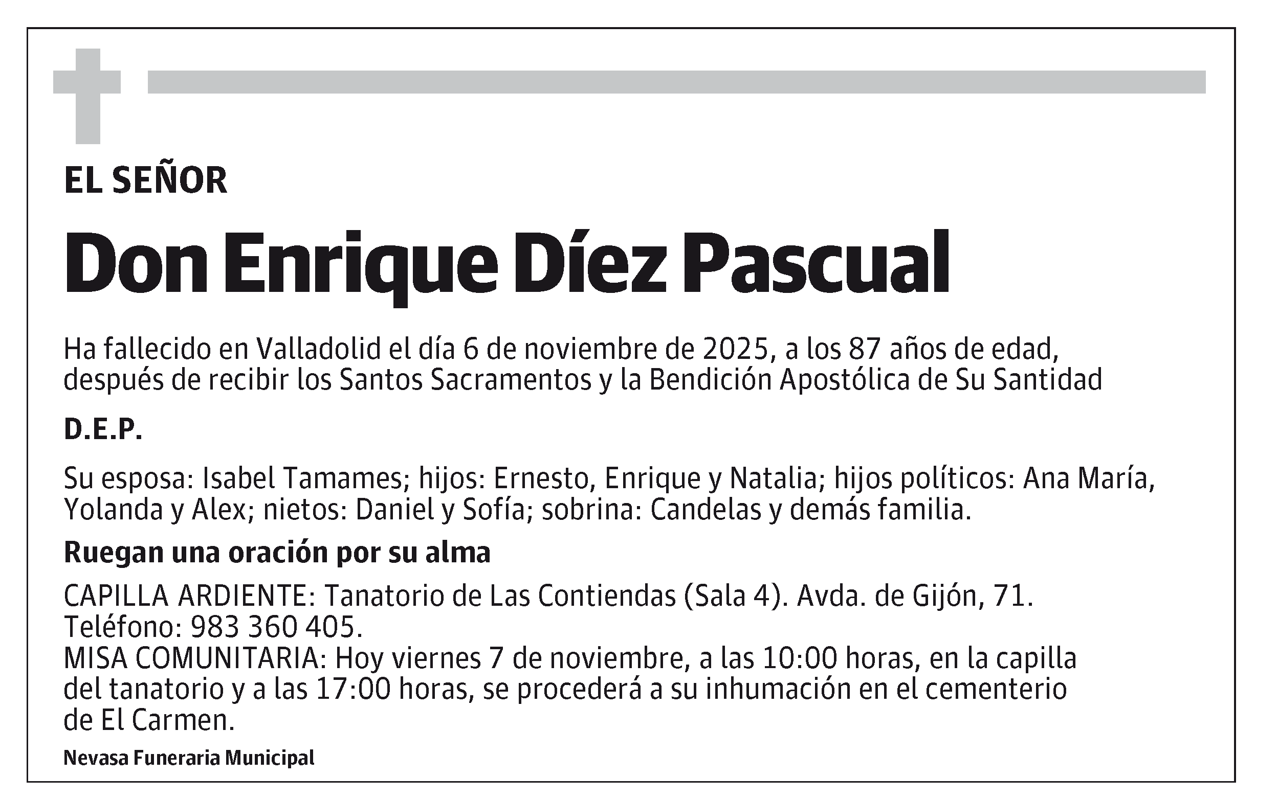 Enrique Díez Pascual