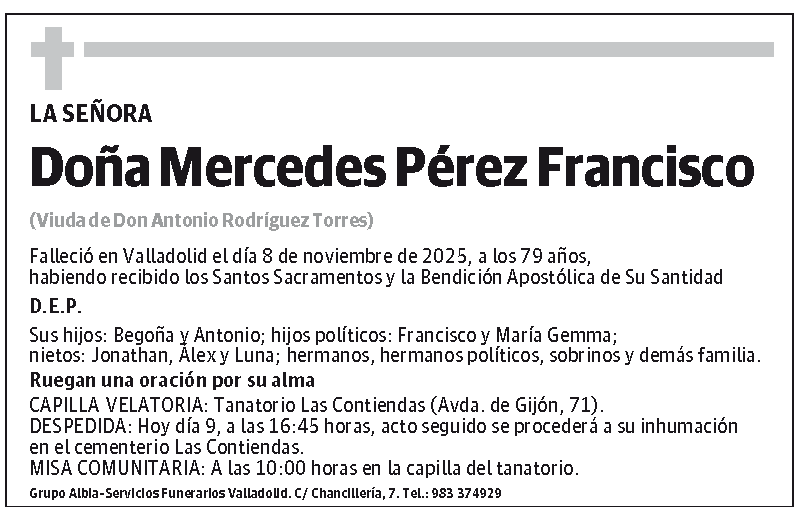 Mercedes Pérez Francisco