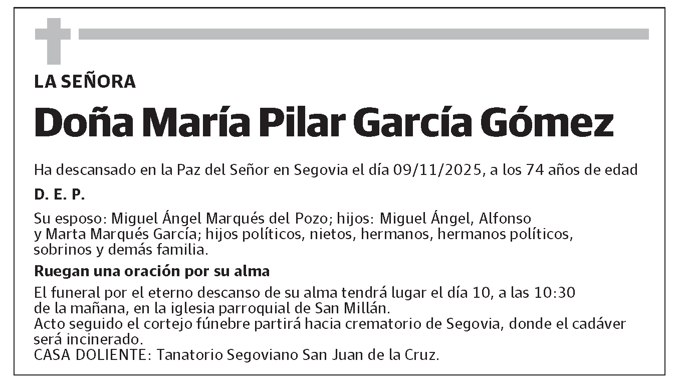 María Pilar García Gómez
