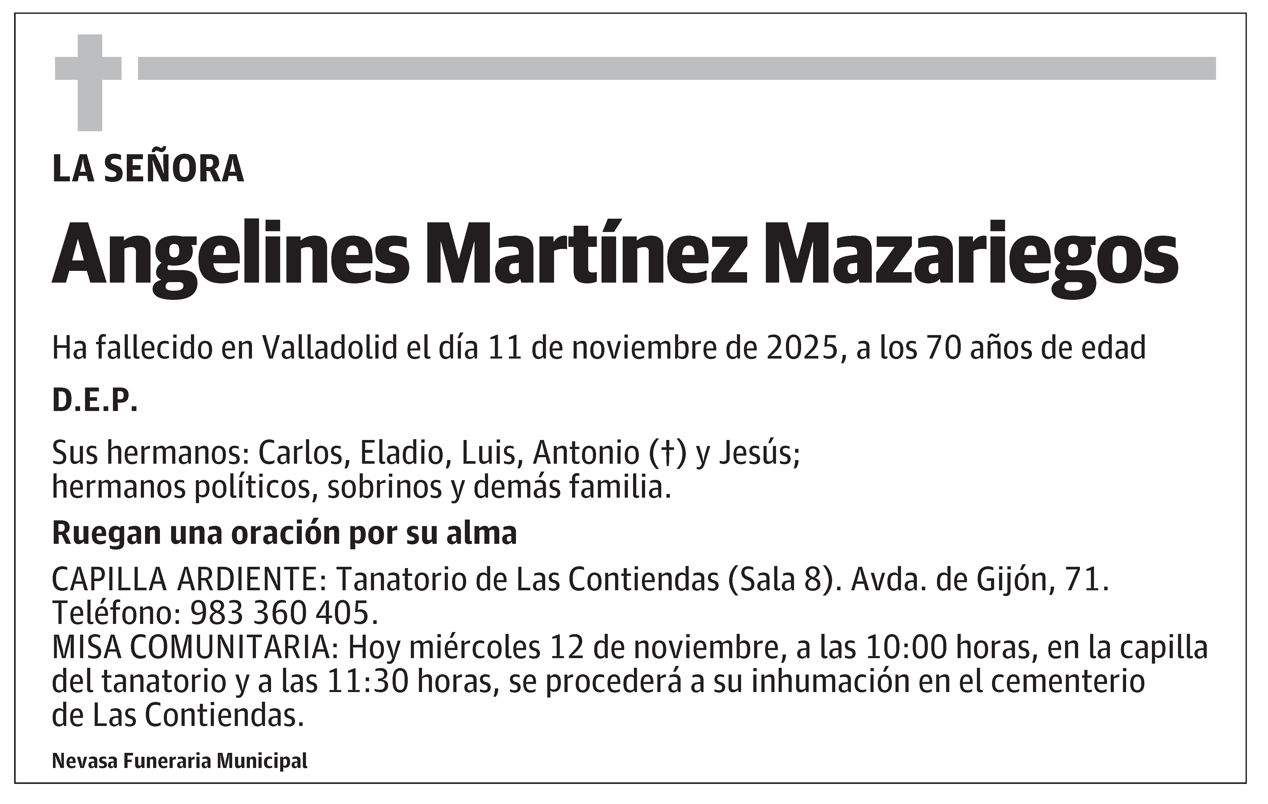 Angelines Martínez Mazariegos