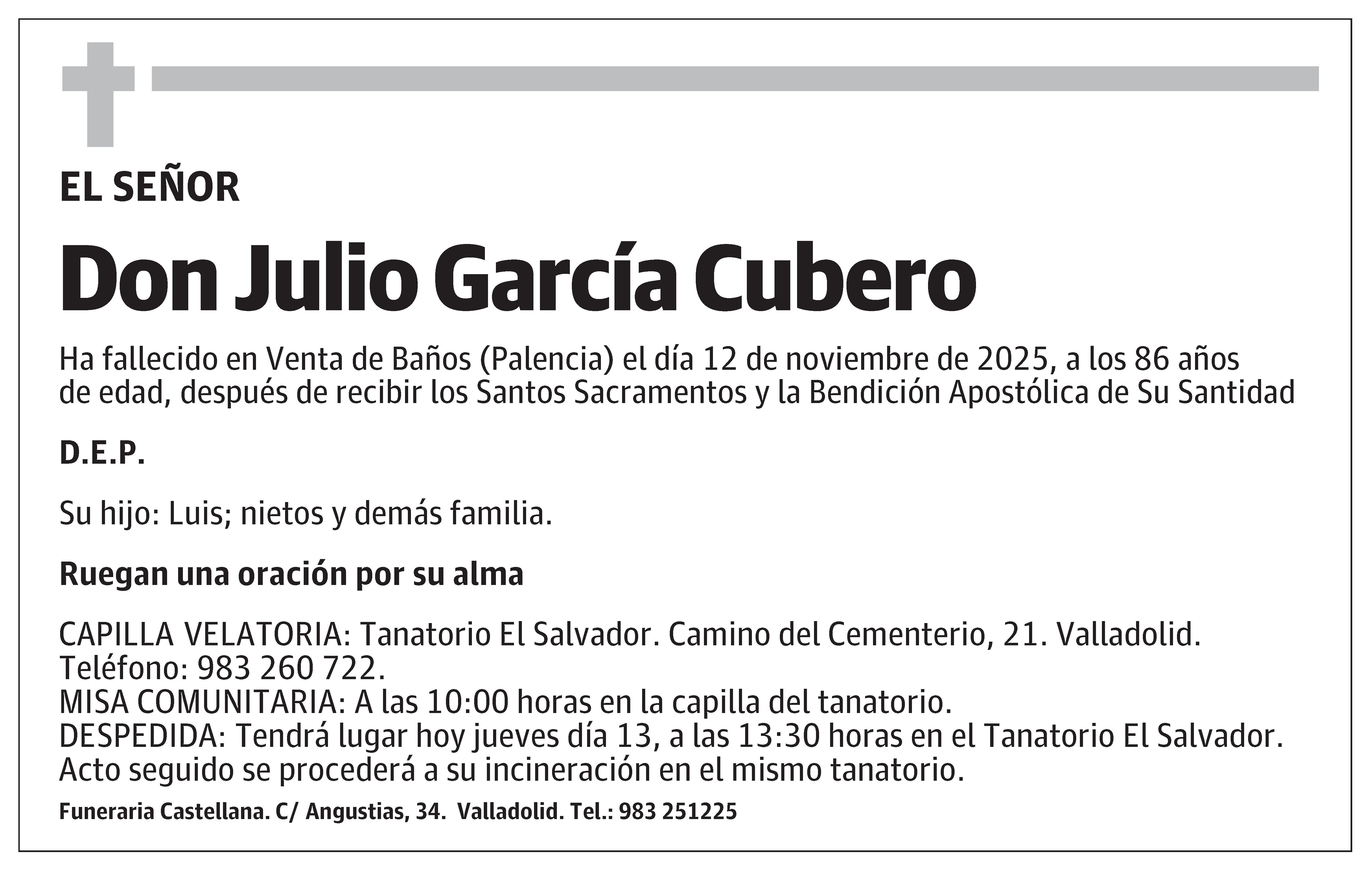 Julio García Cubero