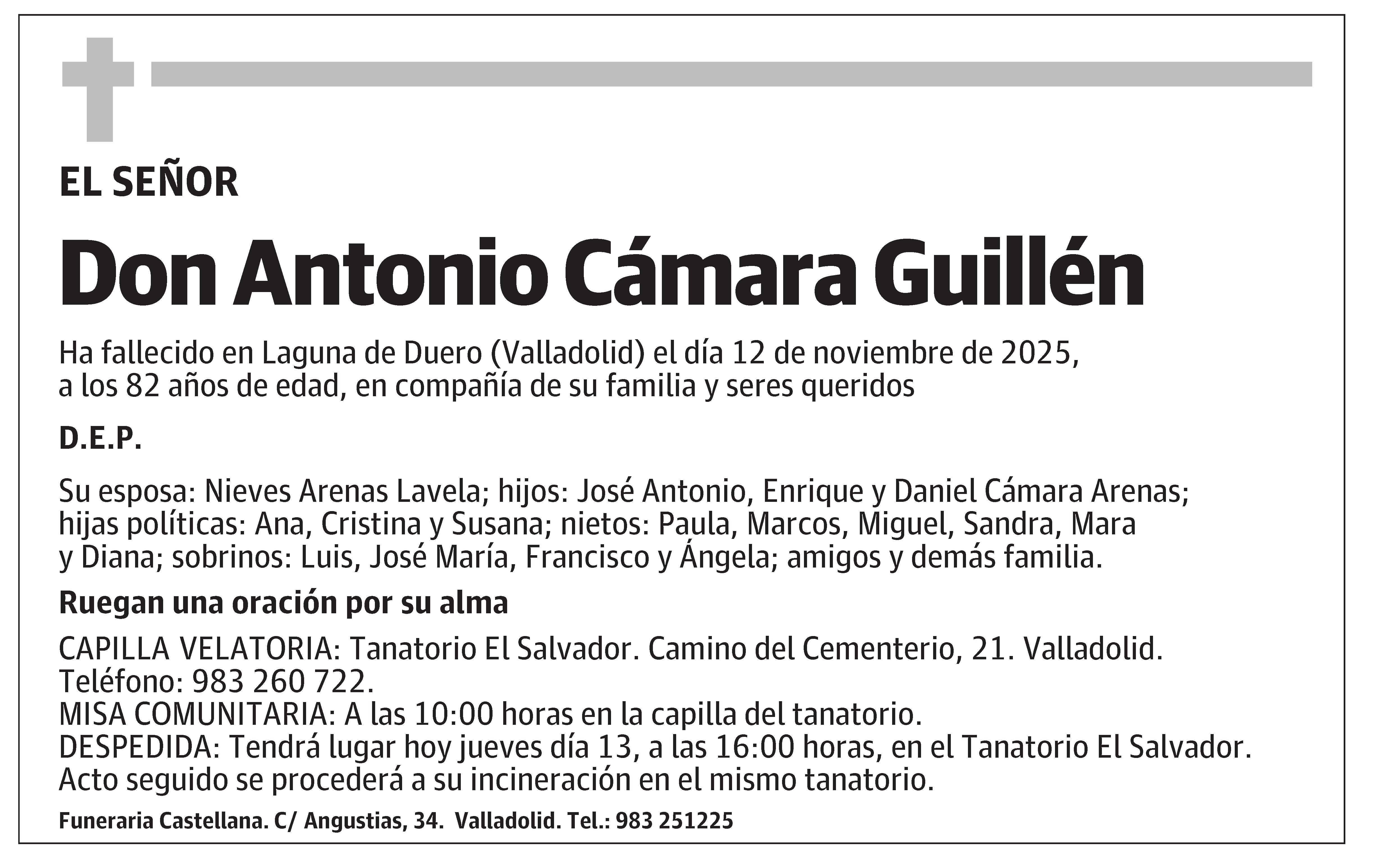 Antonio Cámara Guillén