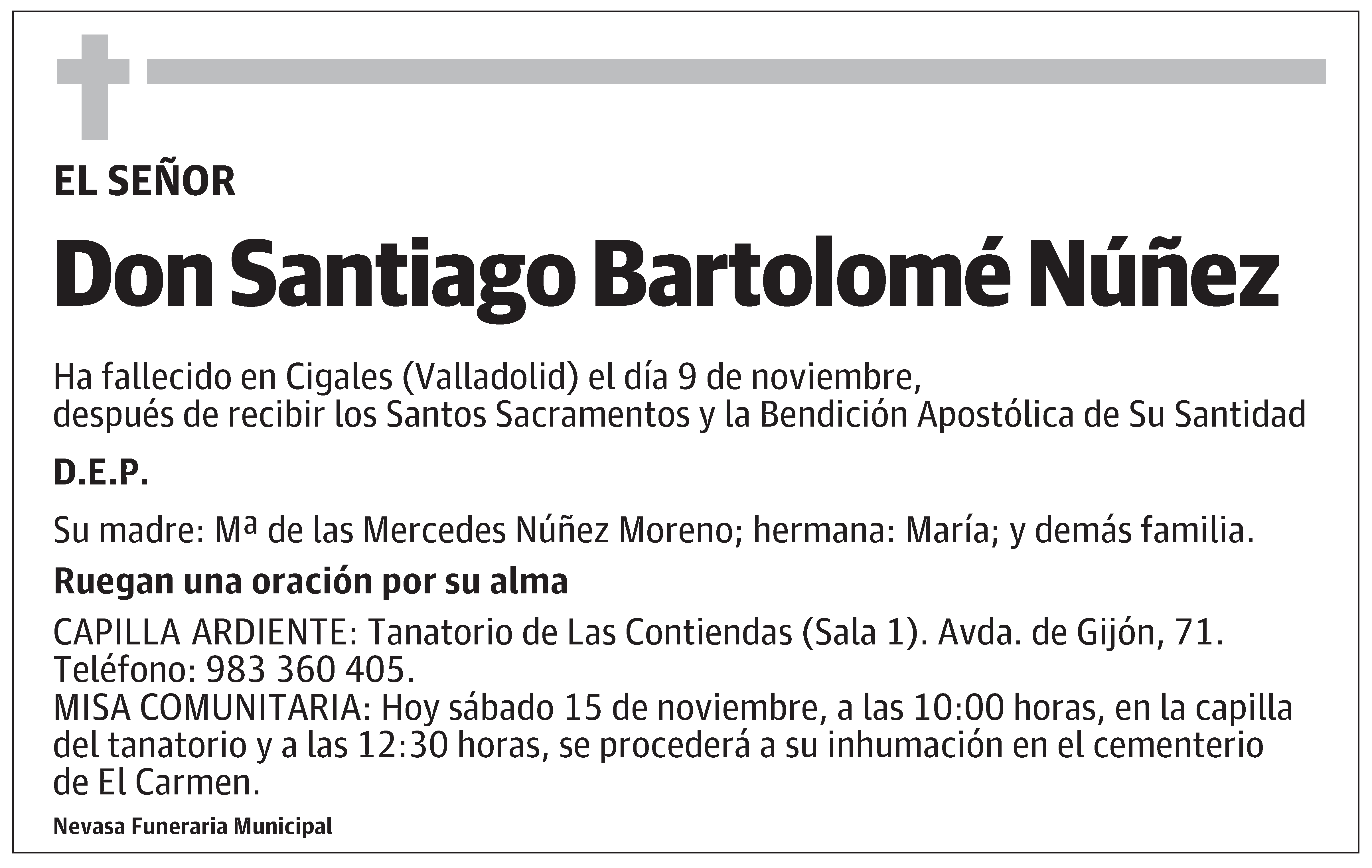 Santiago Bartolomé Núñez