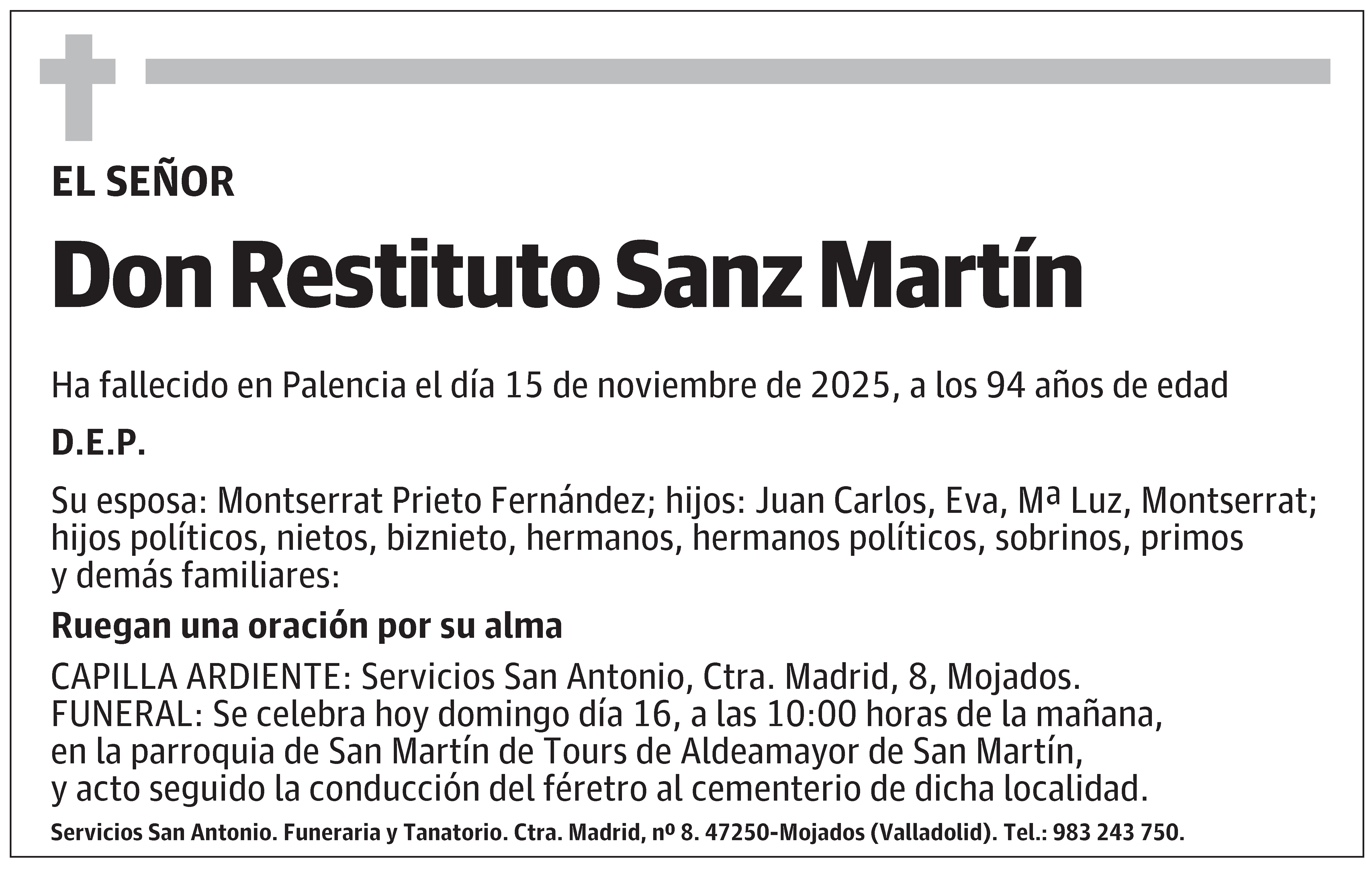 Restituto Sanz Martín