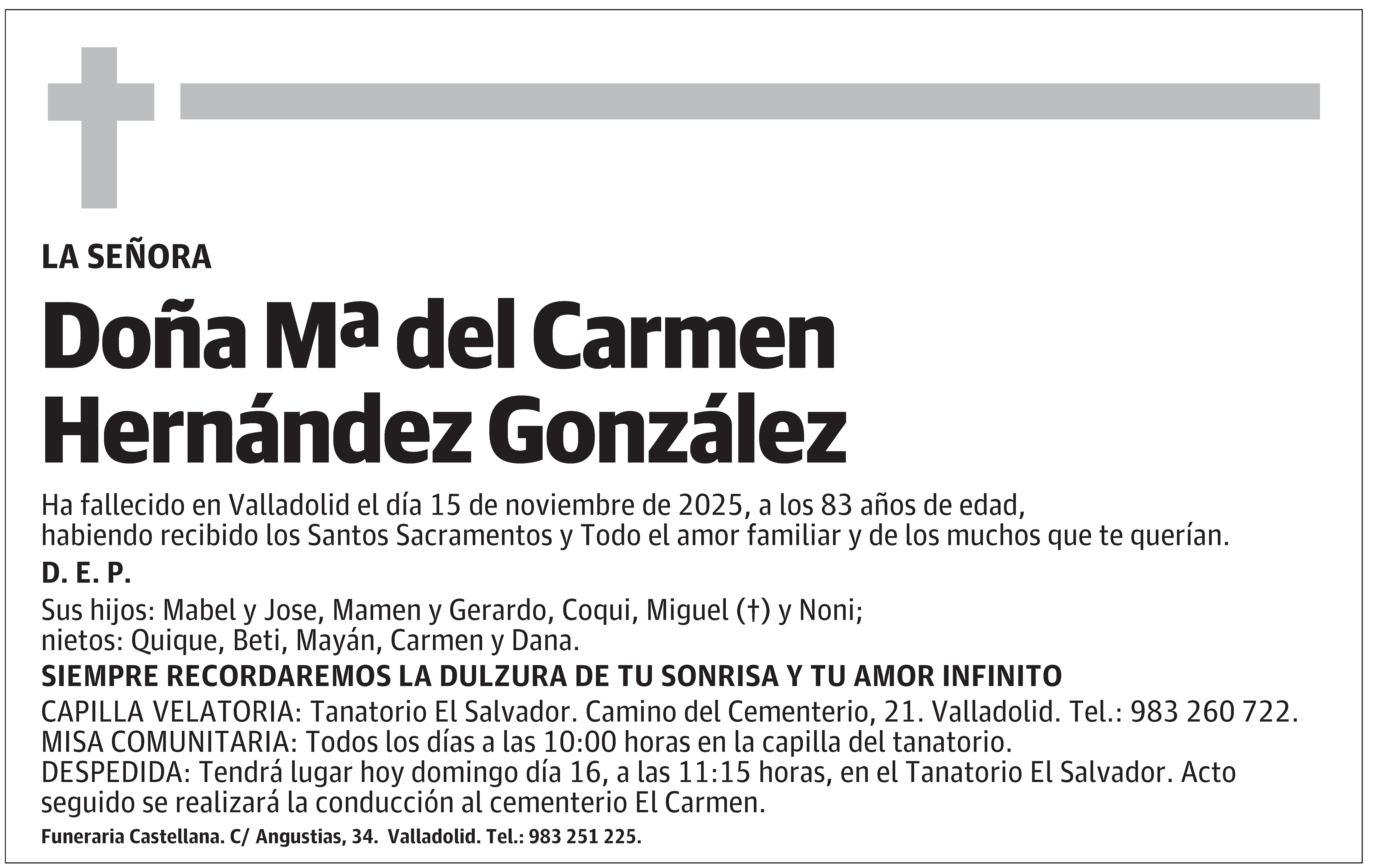 Mª del Carmen Hernández González