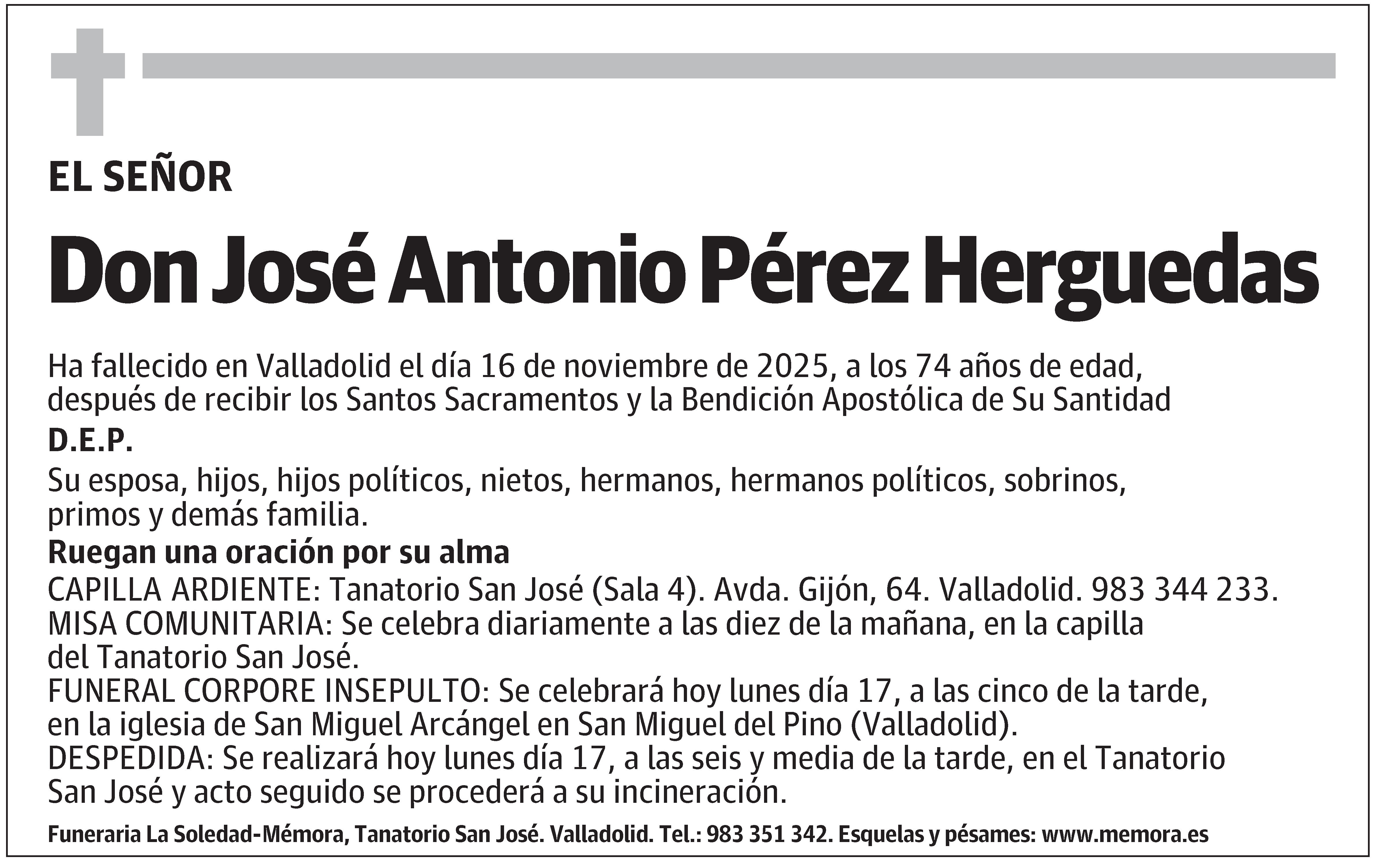 José Antonio Pérez Herguedas